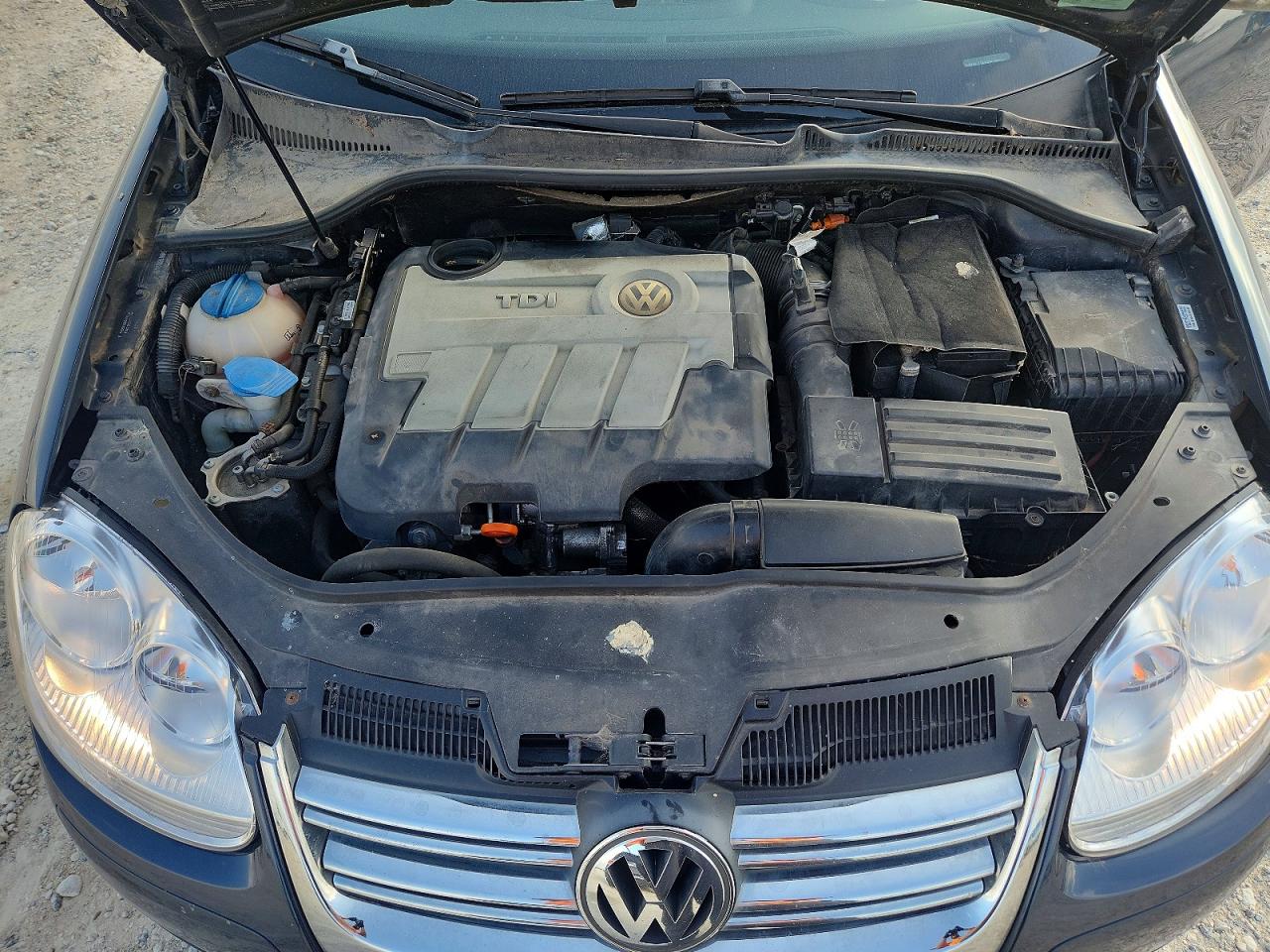 2009 Volkswagen Jetta Tdi Blue vin: 3VWAL71K69M160945