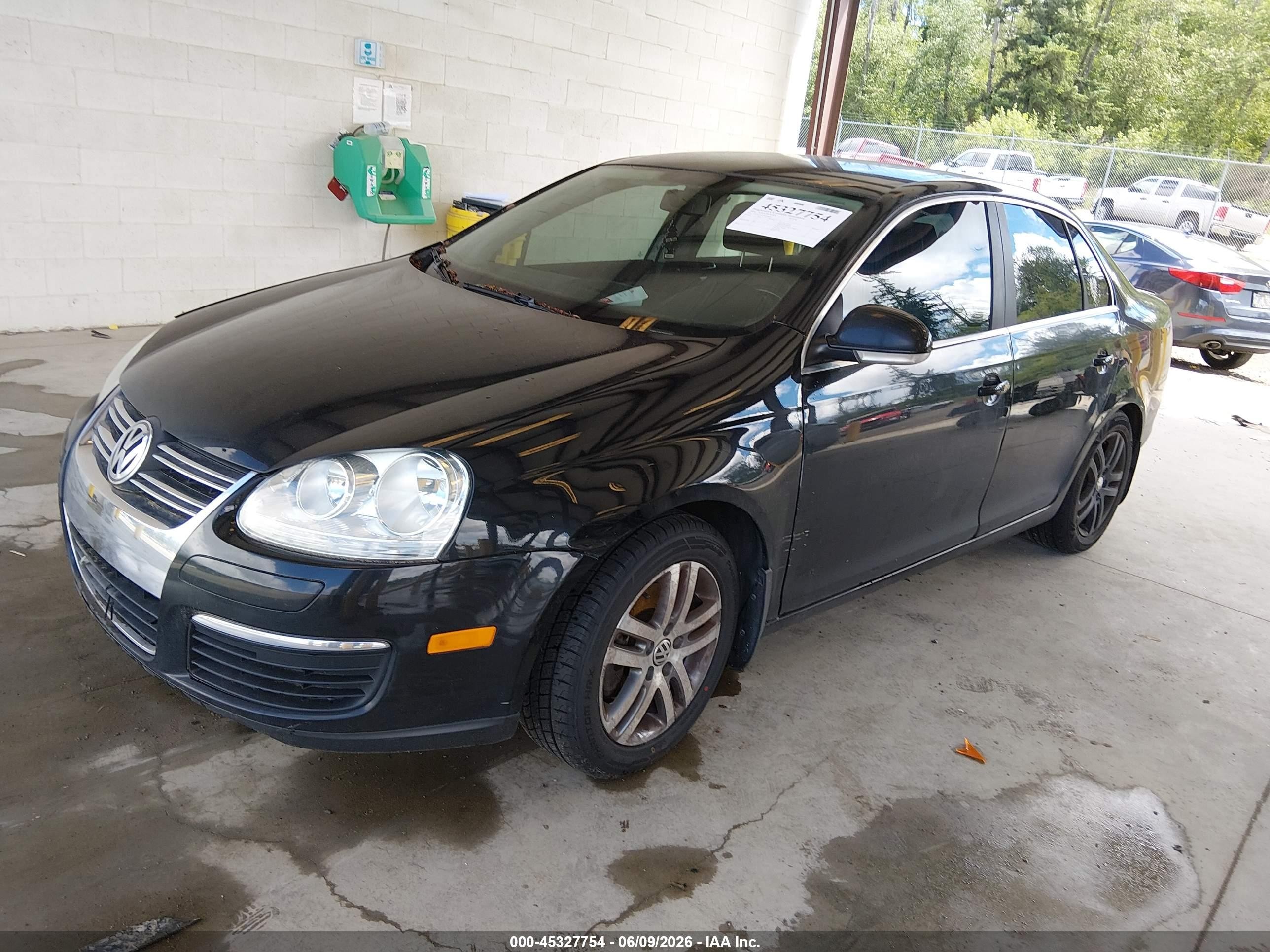 2009 Volkswagen Jetta Tdi Black vin: 3VWAL71K79M008494