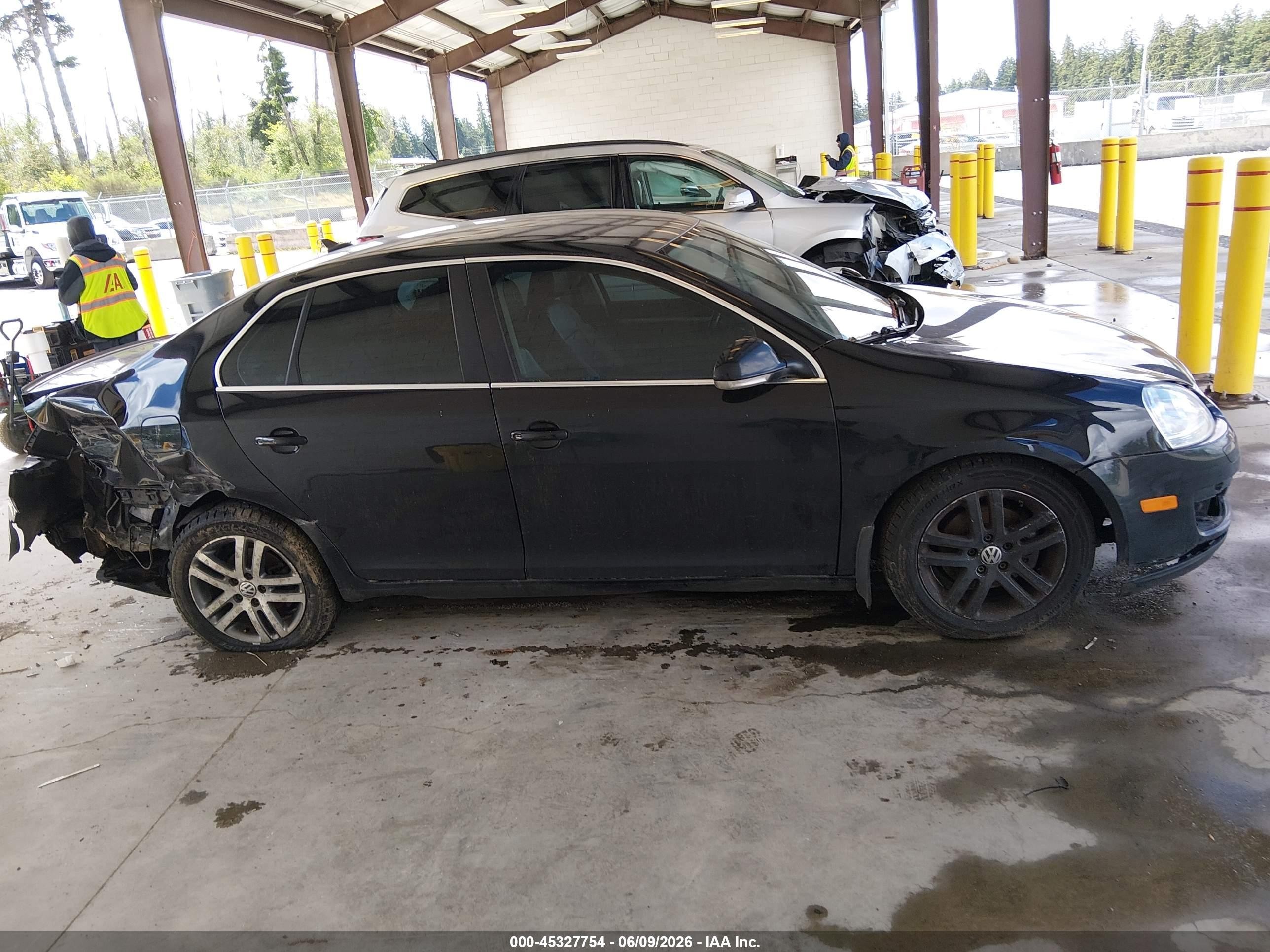 2009 Volkswagen Jetta Tdi Black vin: 3VWAL71K79M008494
