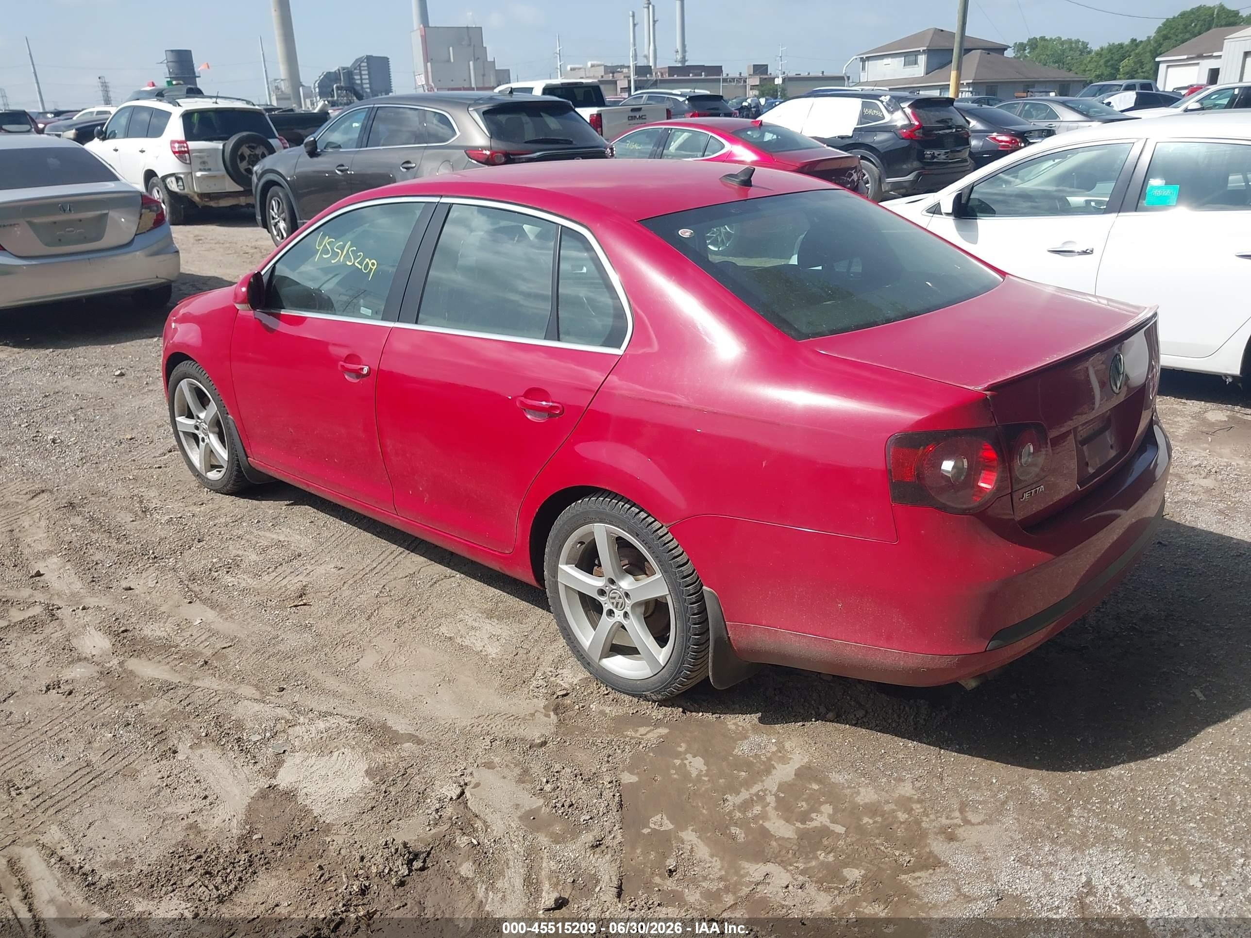 2010 Volkswagen Jetta Tdi Red vin: 3VWAL7AJ1AM126861