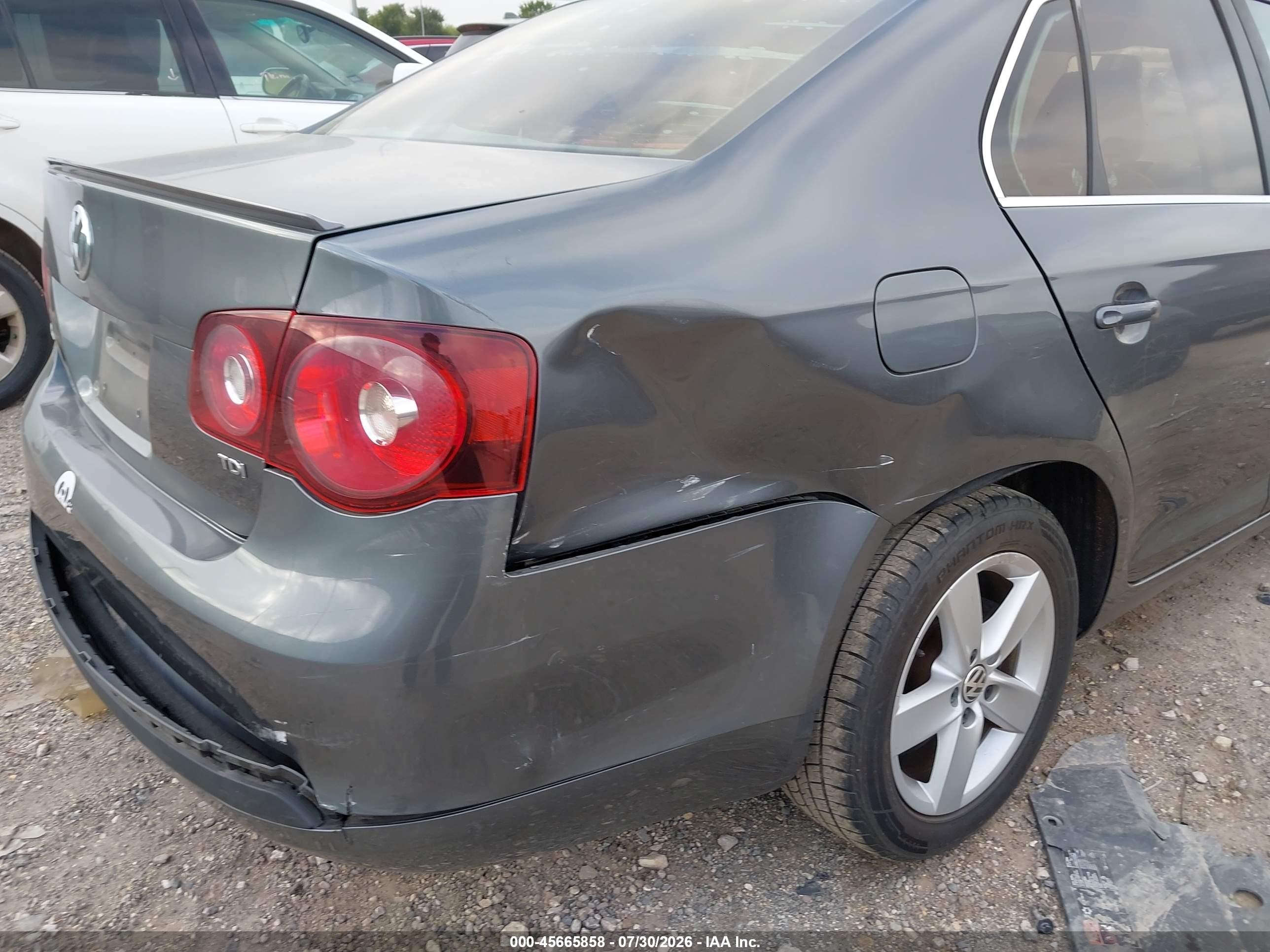 2010 Volkswagen Jetta Tdi Gray vin: 3VWAL7AJ3AM021528