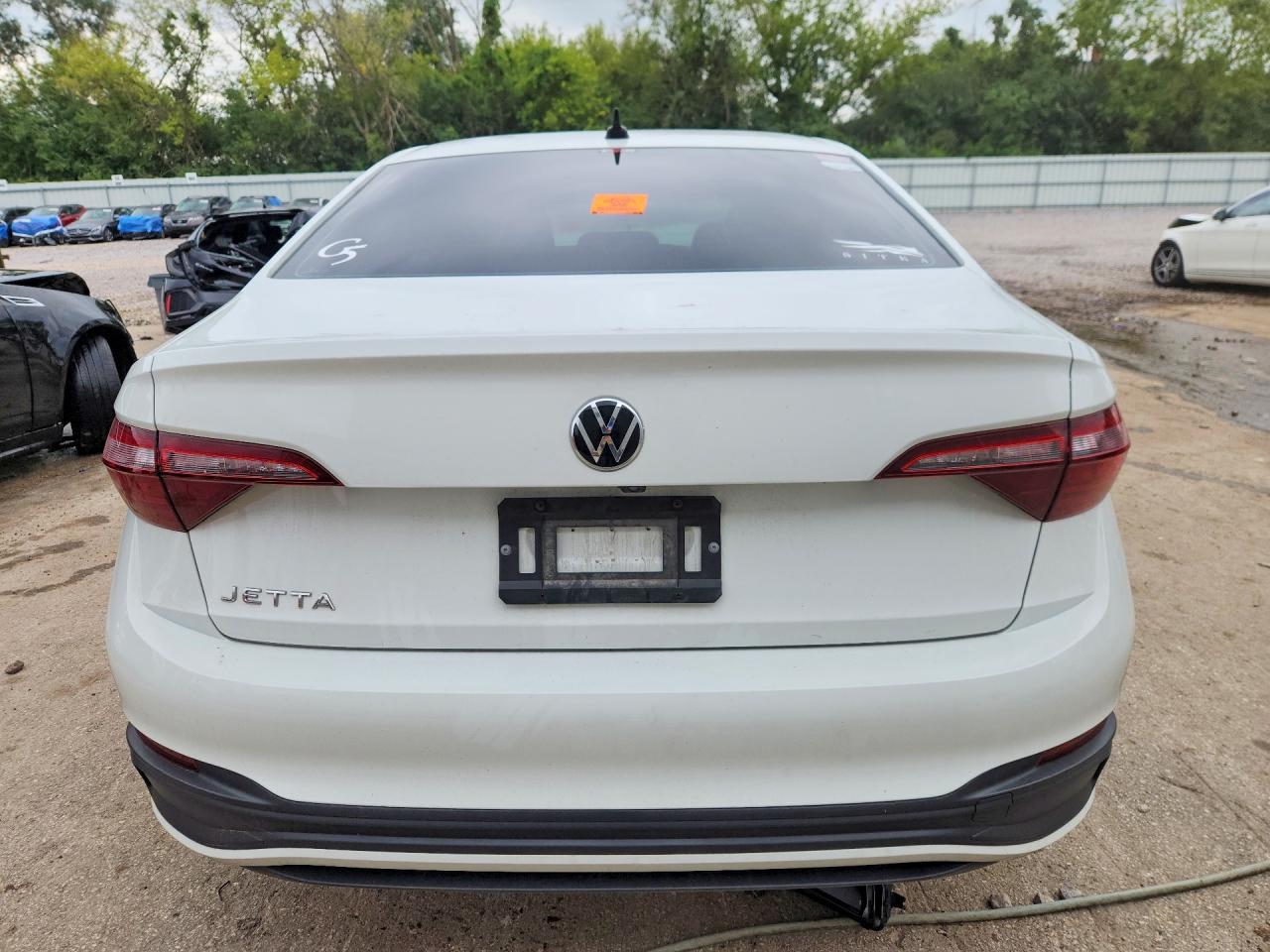 2024 Volkswagen Jetta Sport White vin: 3VWAM7BU5RM017319