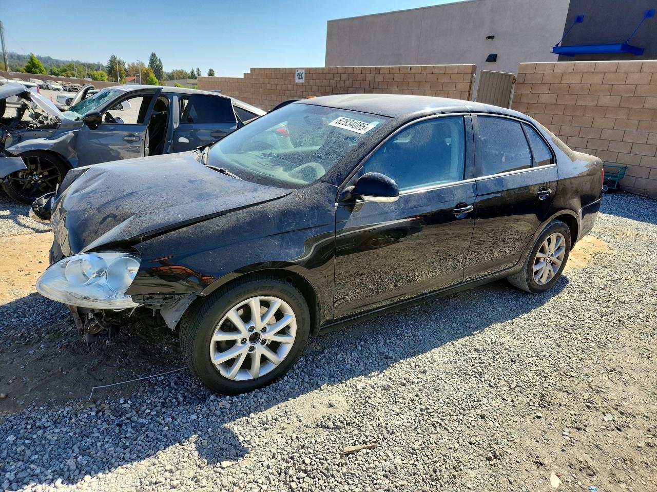 2010 Volkswagen Jetta Limited Черный vin: 3VWAX7AJ0AM113118