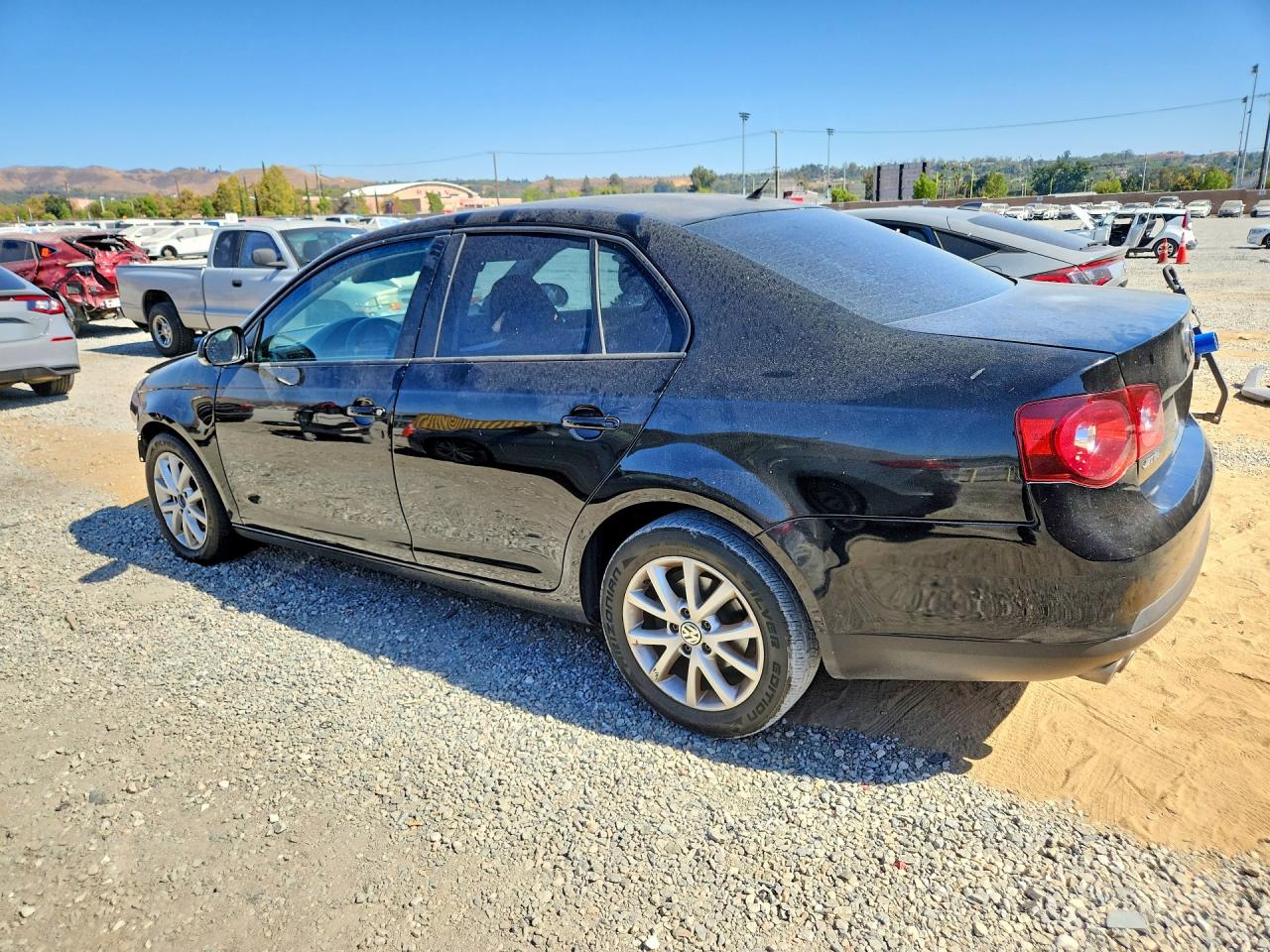 2010 Volkswagen Jetta Limited Черный vin: 3VWAX7AJ0AM113118