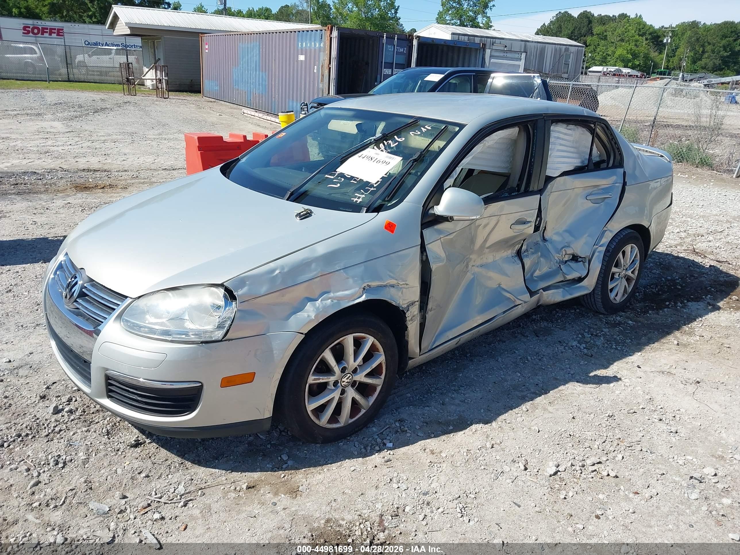 2010 Volkswagen Jetta Limited Edition Silver vin: 3VWAX7AJ2AM154222