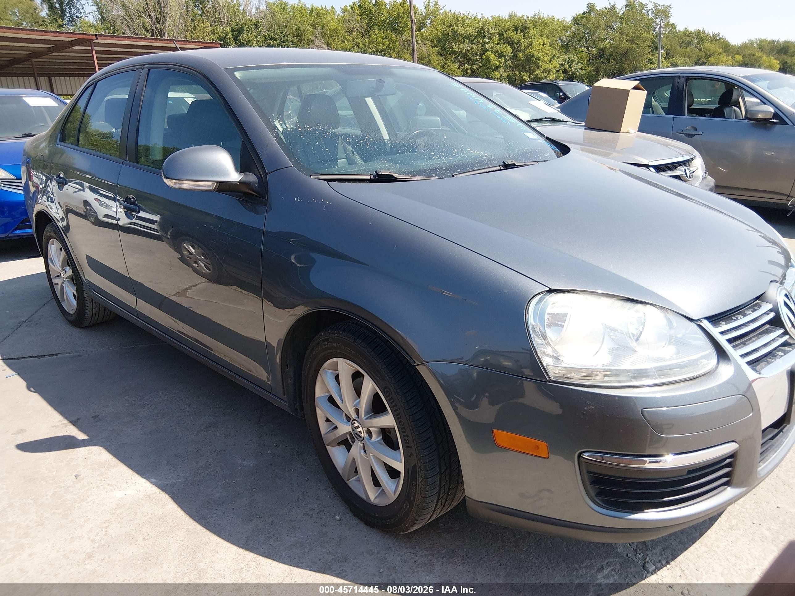 2010 Volkswagen Jetta Limited Edition Синий vin: 3VWAX7AJ4AM098834