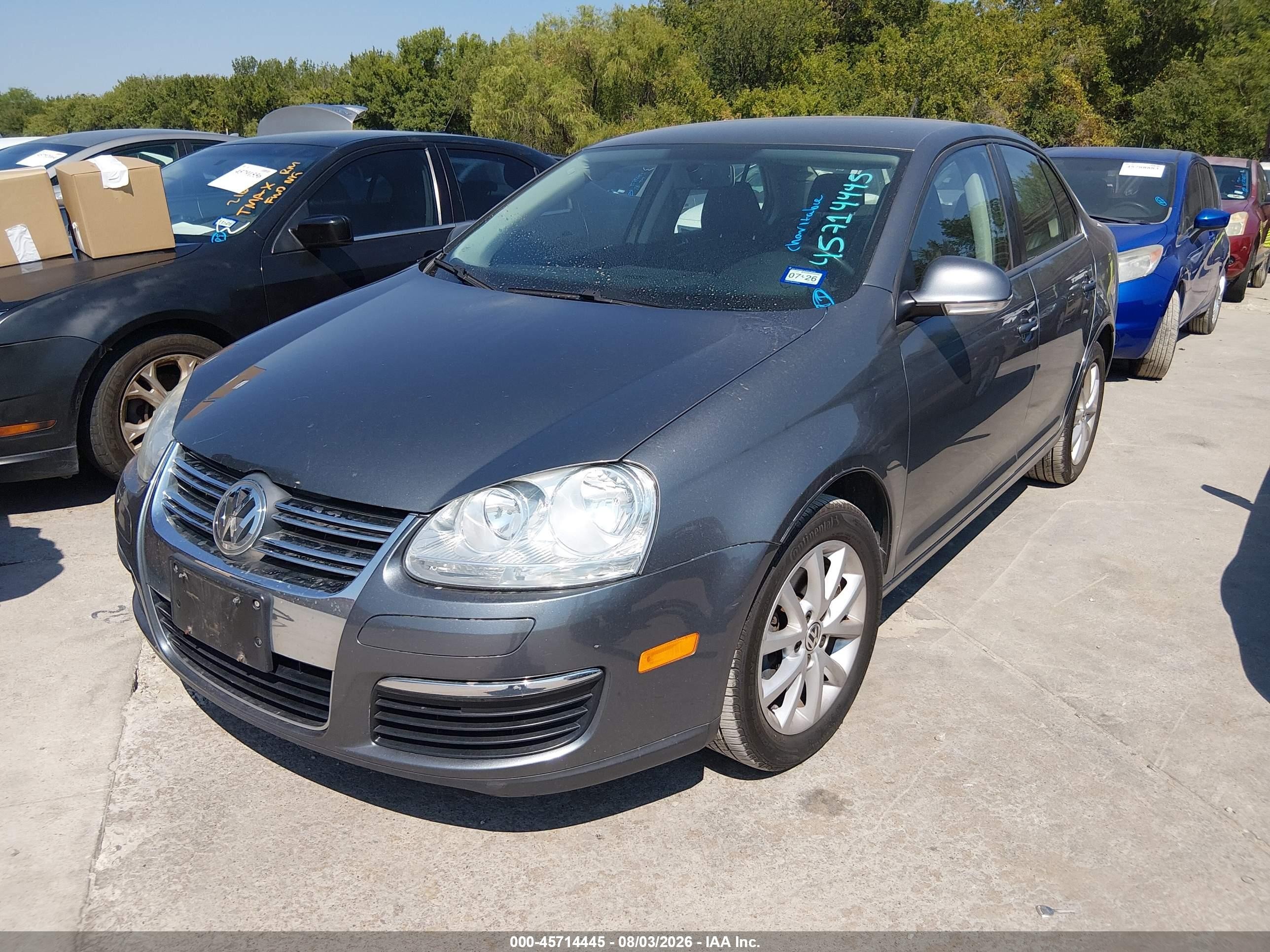 2010 Volkswagen Jetta Limited Edition Синий vin: 3VWAX7AJ4AM098834