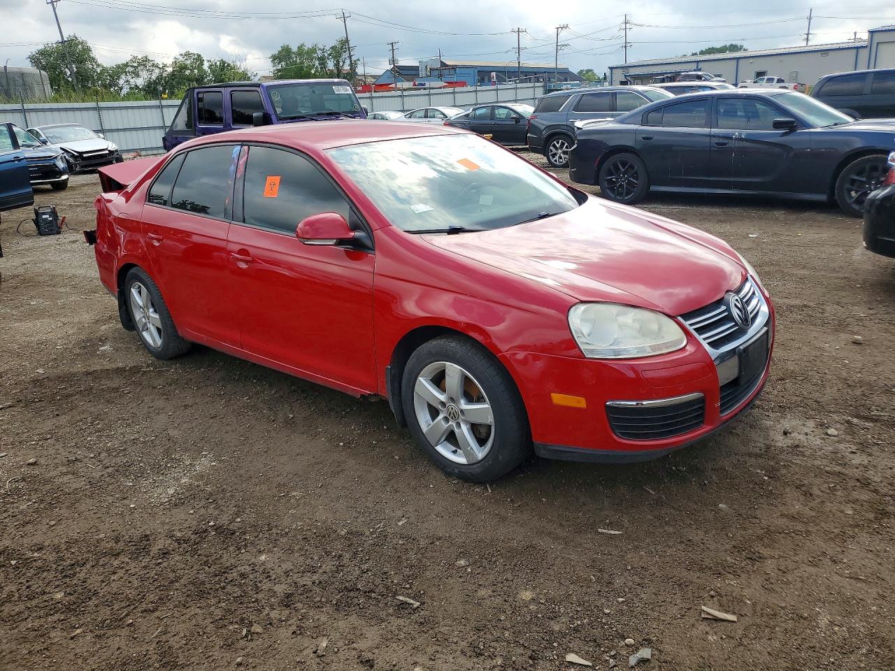 2010 Volkswagen Jetta Limited Красный vin: 3VWAX7AJ5AM117178