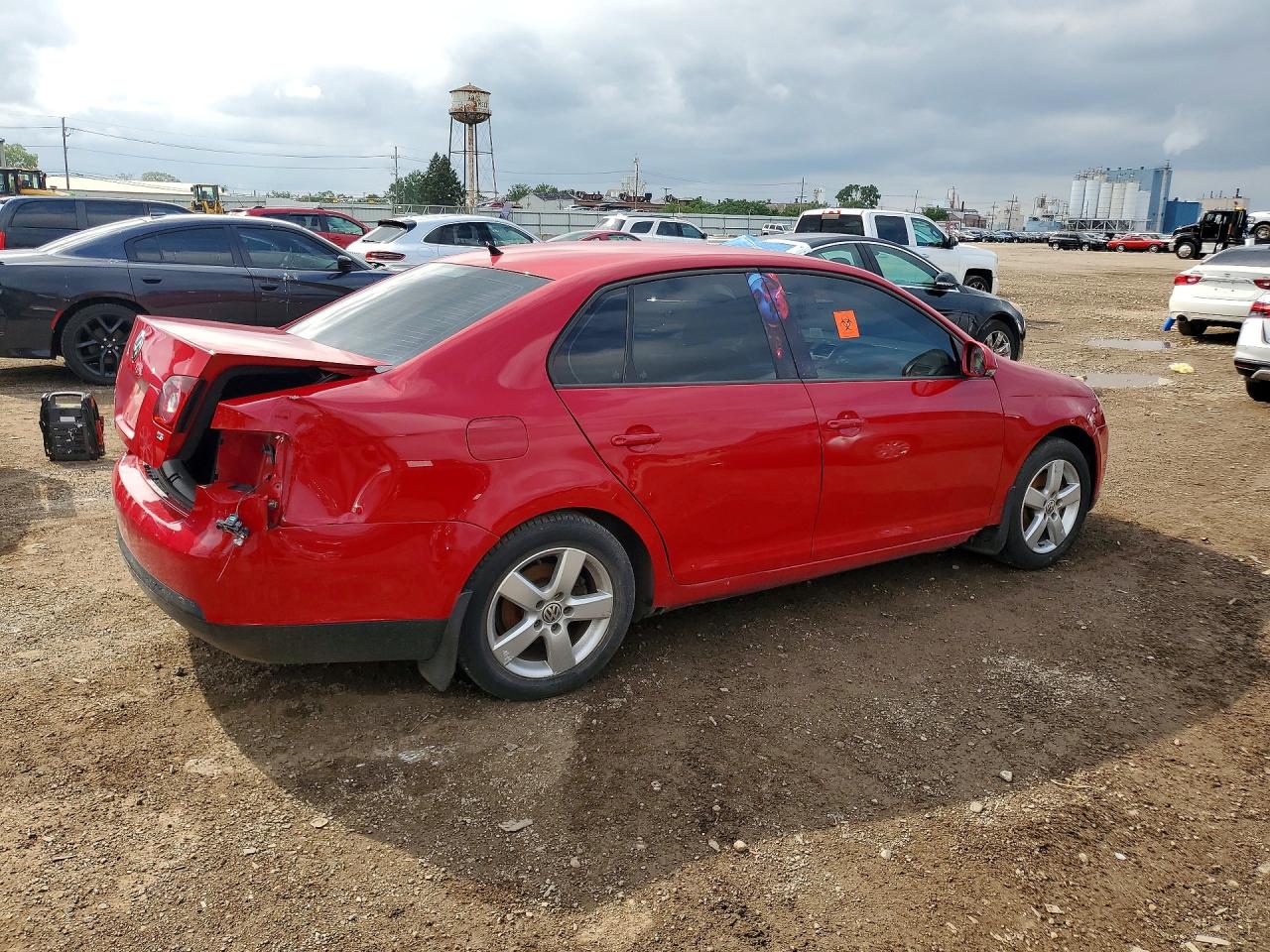 2010 Volkswagen Jetta Limited Красный vin: 3VWAX7AJ5AM117178