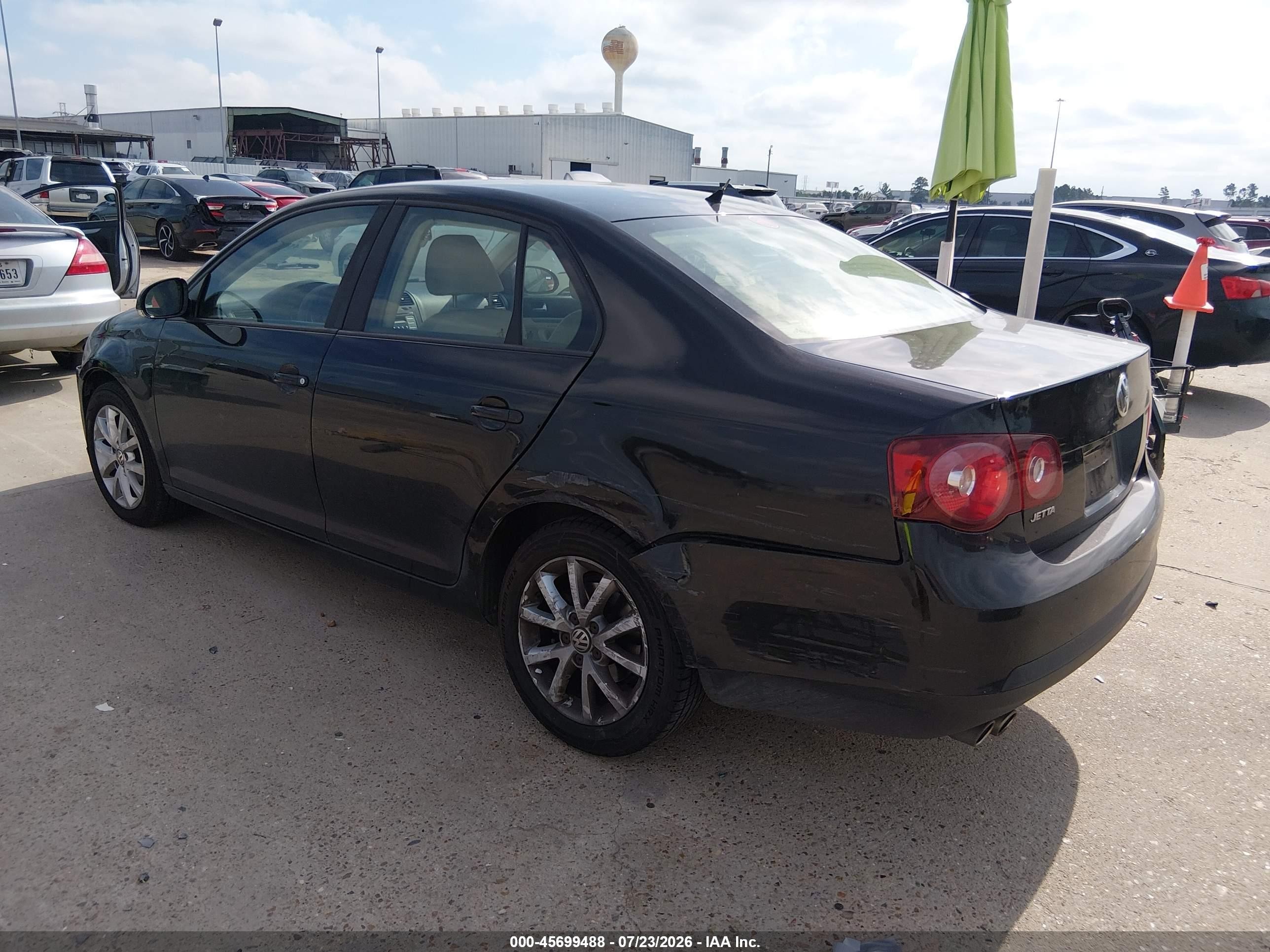 2010 Volkswagen Jetta Limited Edition Black vin: 3VWAX7AJ6AM104889