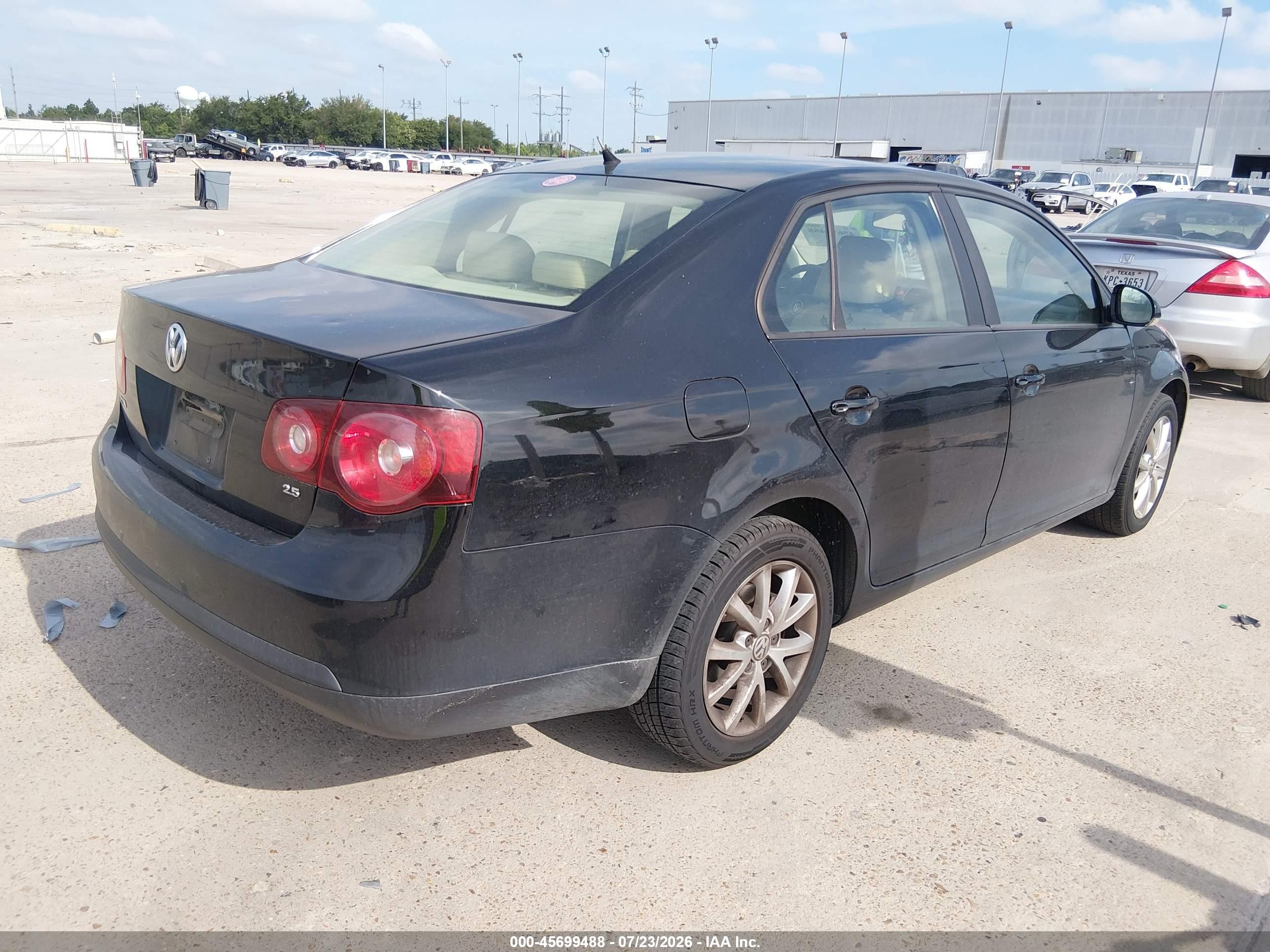 2010 Volkswagen Jetta Limited Edition Black vin: 3VWAX7AJ6AM104889