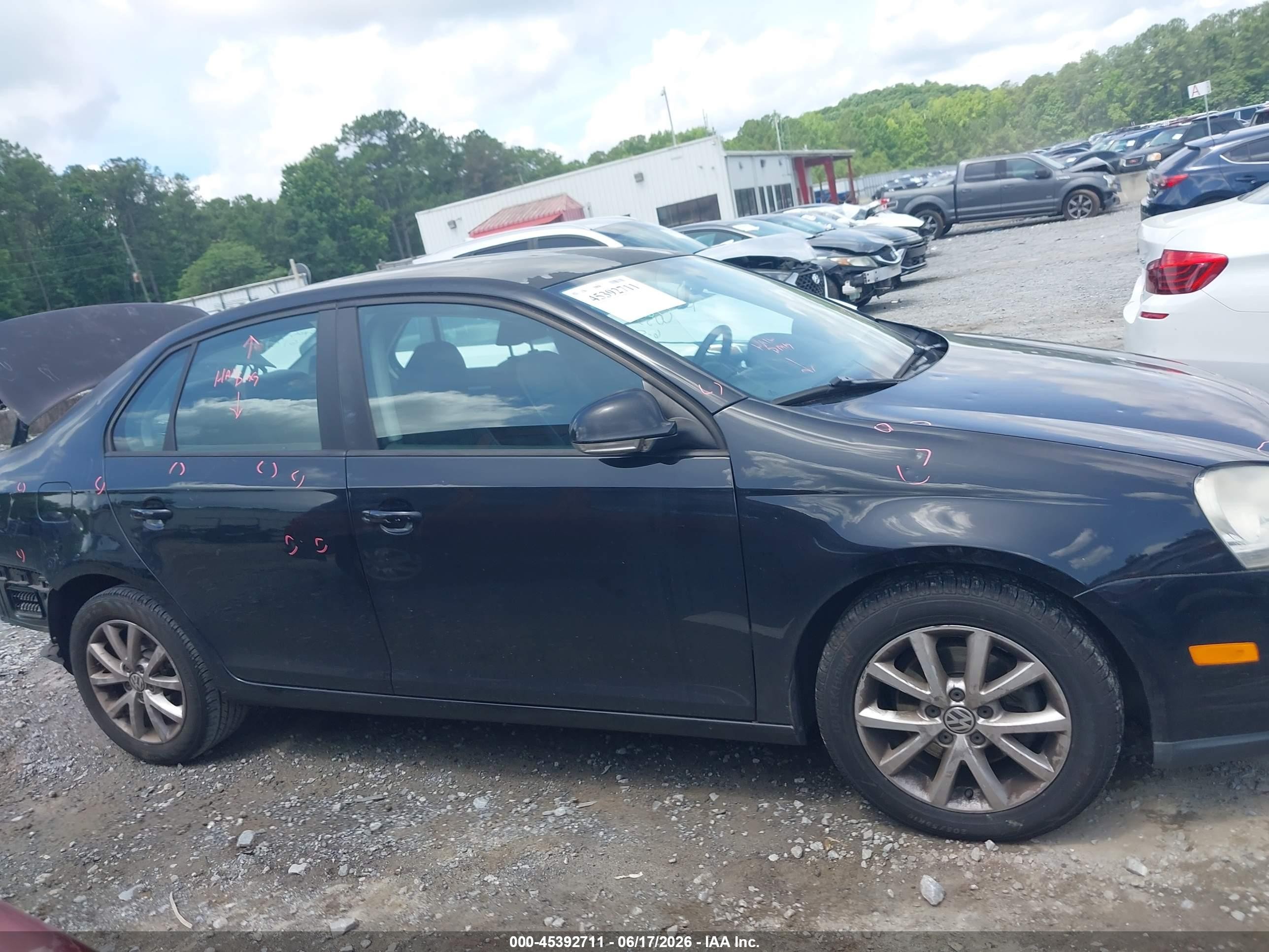 2010 Volkswagen Jetta Limited Edition Black vin: 3VWAX7AJ7AM137898