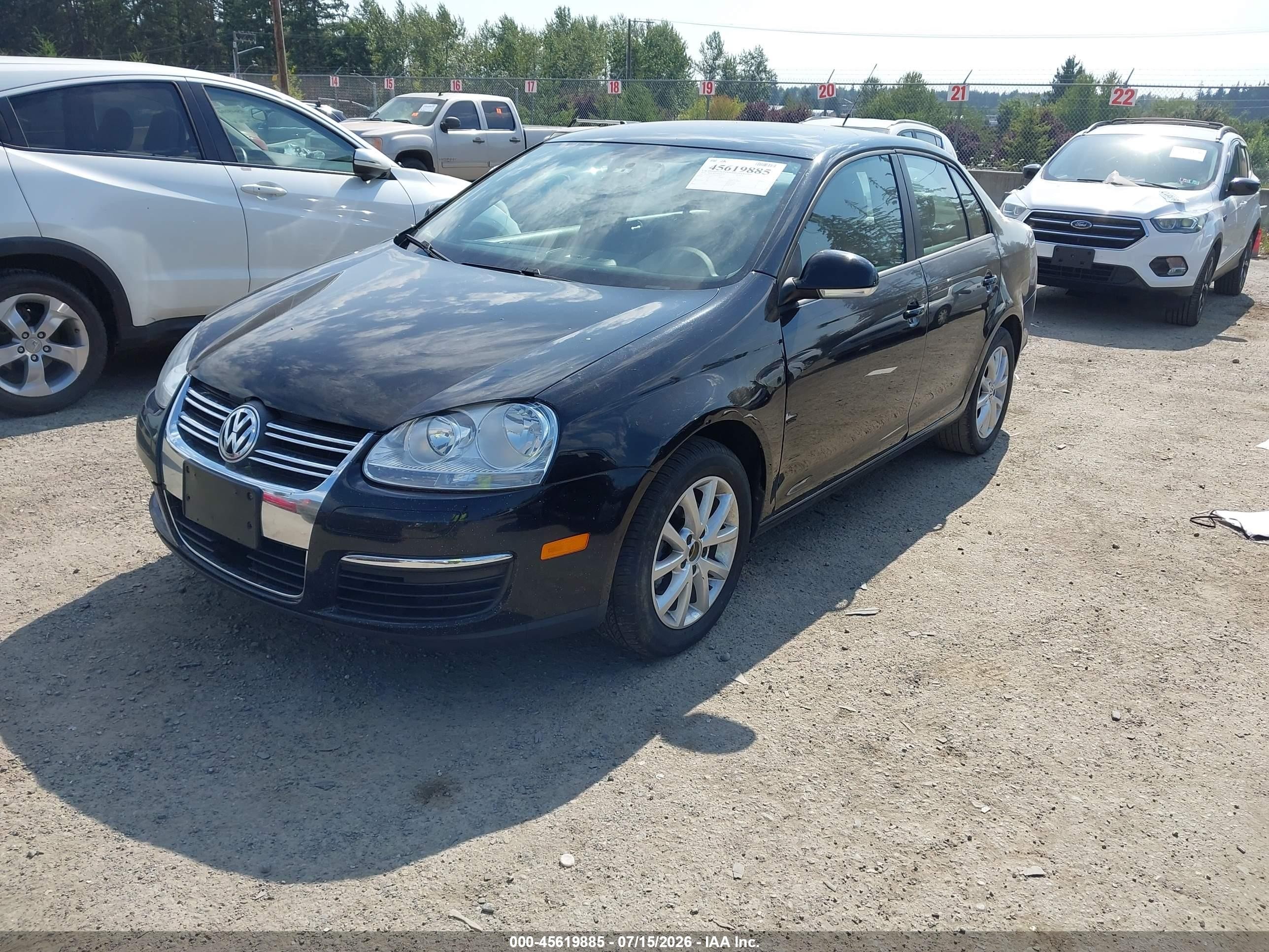 2010 Volkswagen Jetta Limited Edition Black vin: 3VWAX7AJ7AM151929