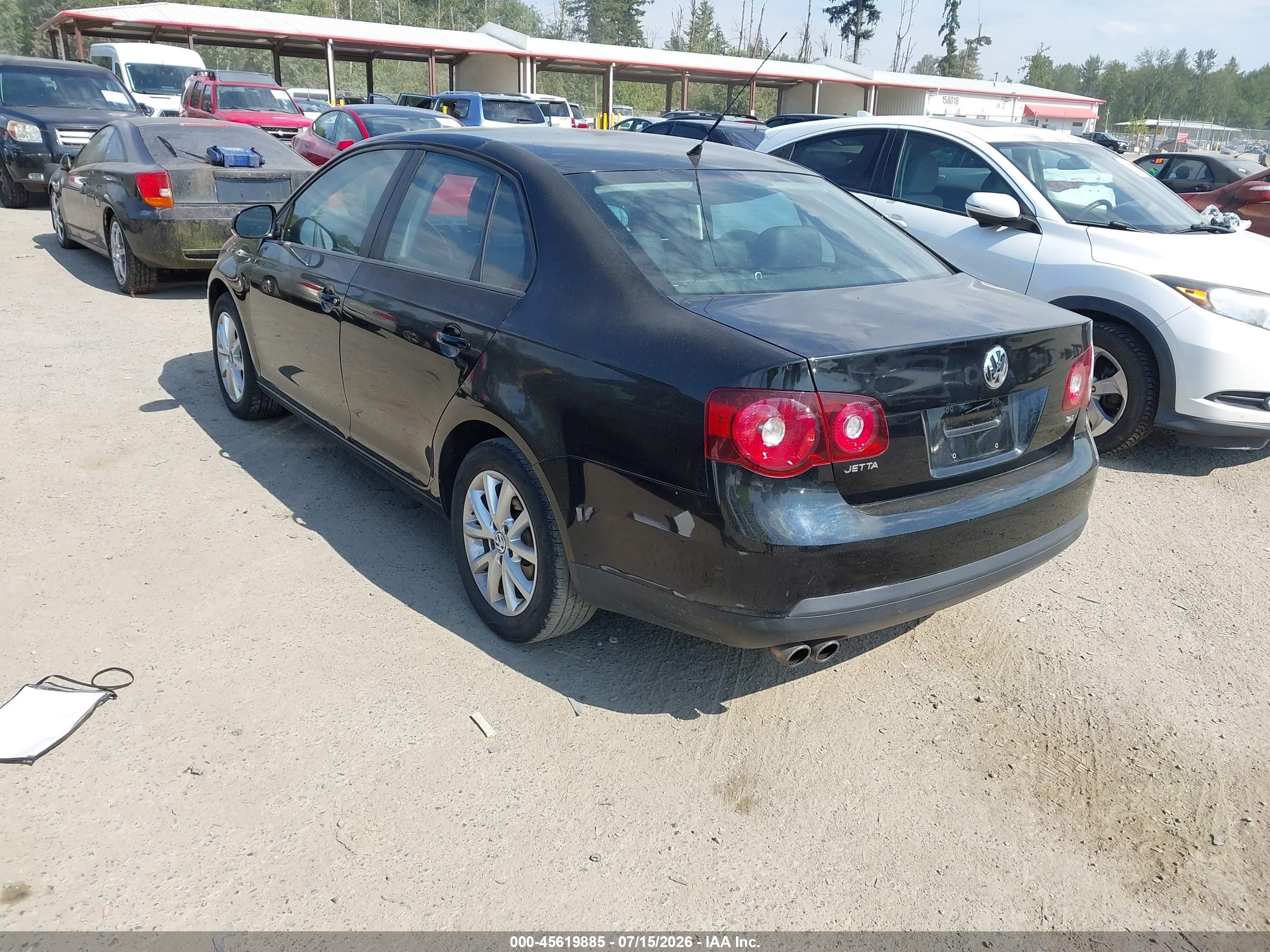 2010 Volkswagen Jetta Limited Edition Black vin: 3VWAX7AJ7AM151929
