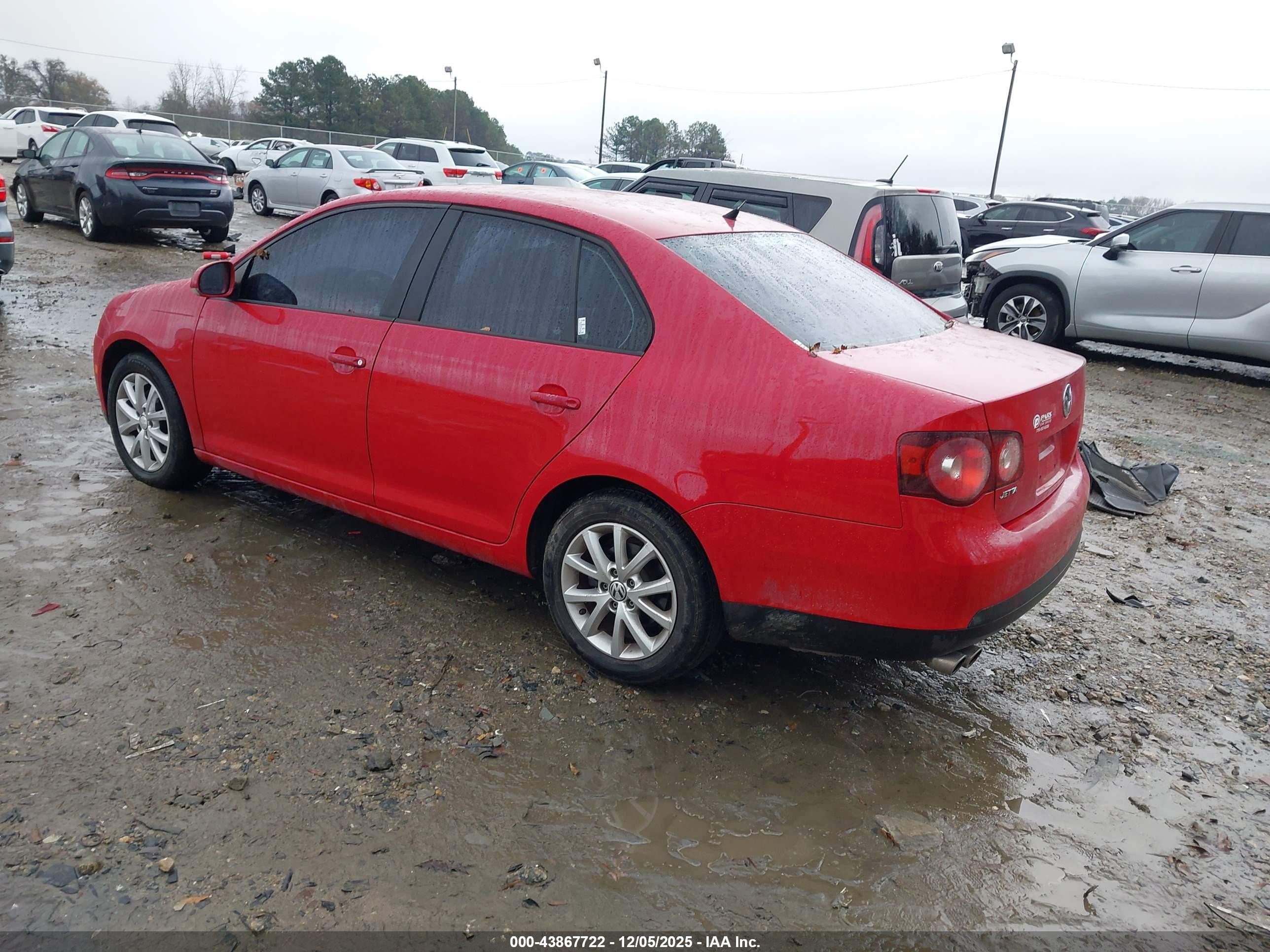 2010 Volkswagen Jetta Limited Edition Red vin: 3VWAX7AJ7AM164647