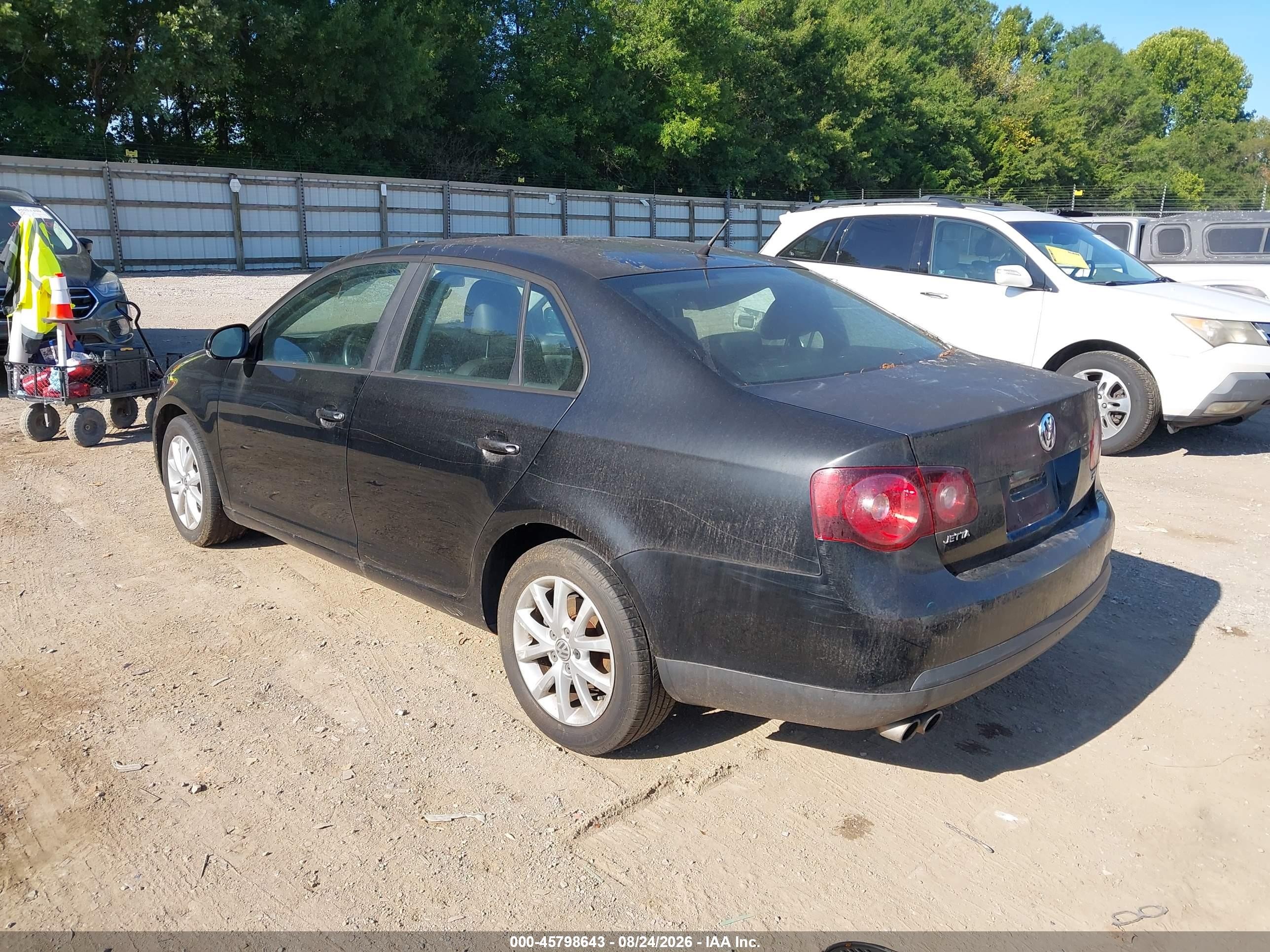 2010 Volkswagen Jetta Limited Edition Black vin: 3VWAX7AJ9AM072665