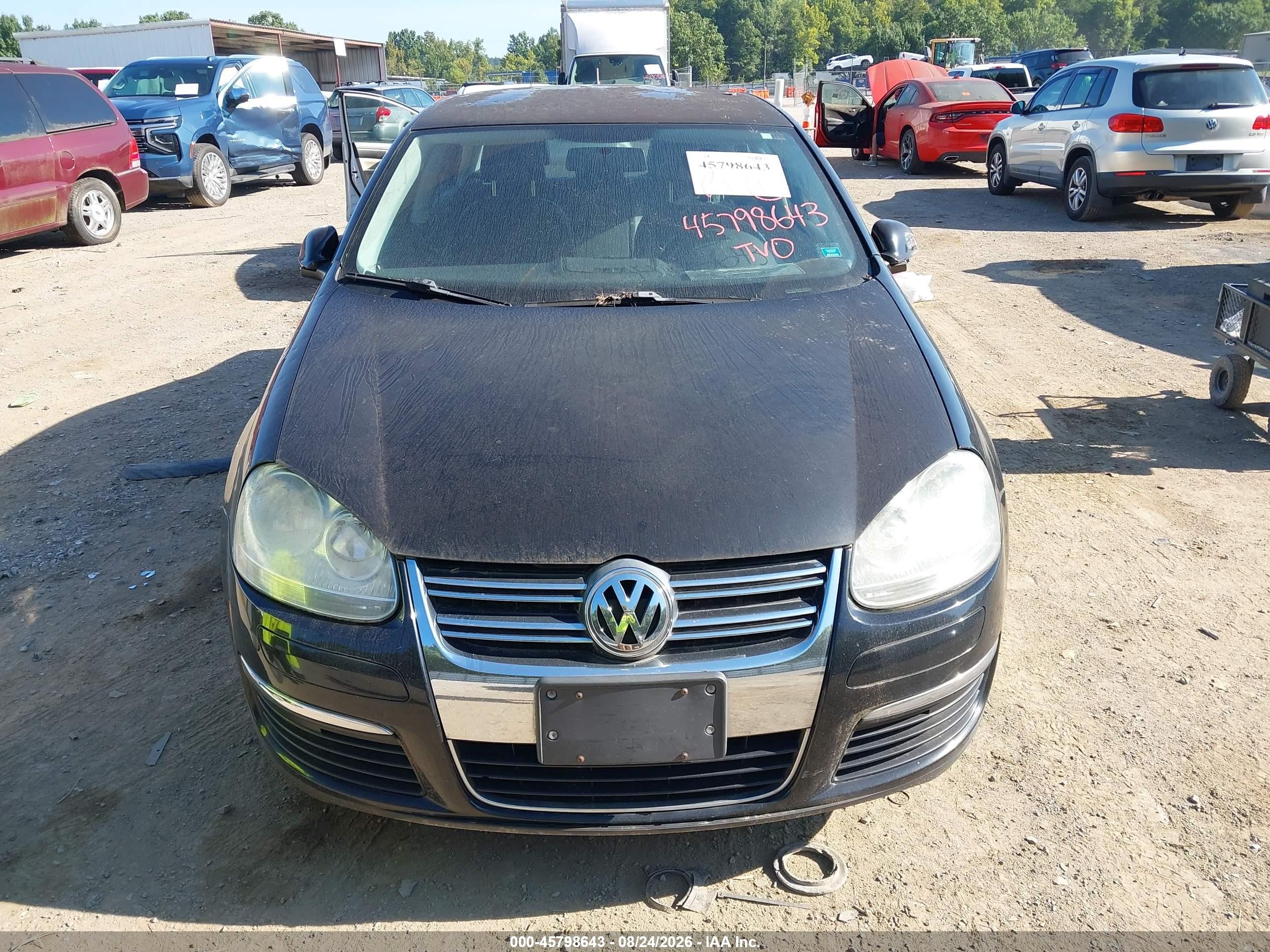 2010 Volkswagen Jetta Limited Edition Black vin: 3VWAX7AJ9AM072665