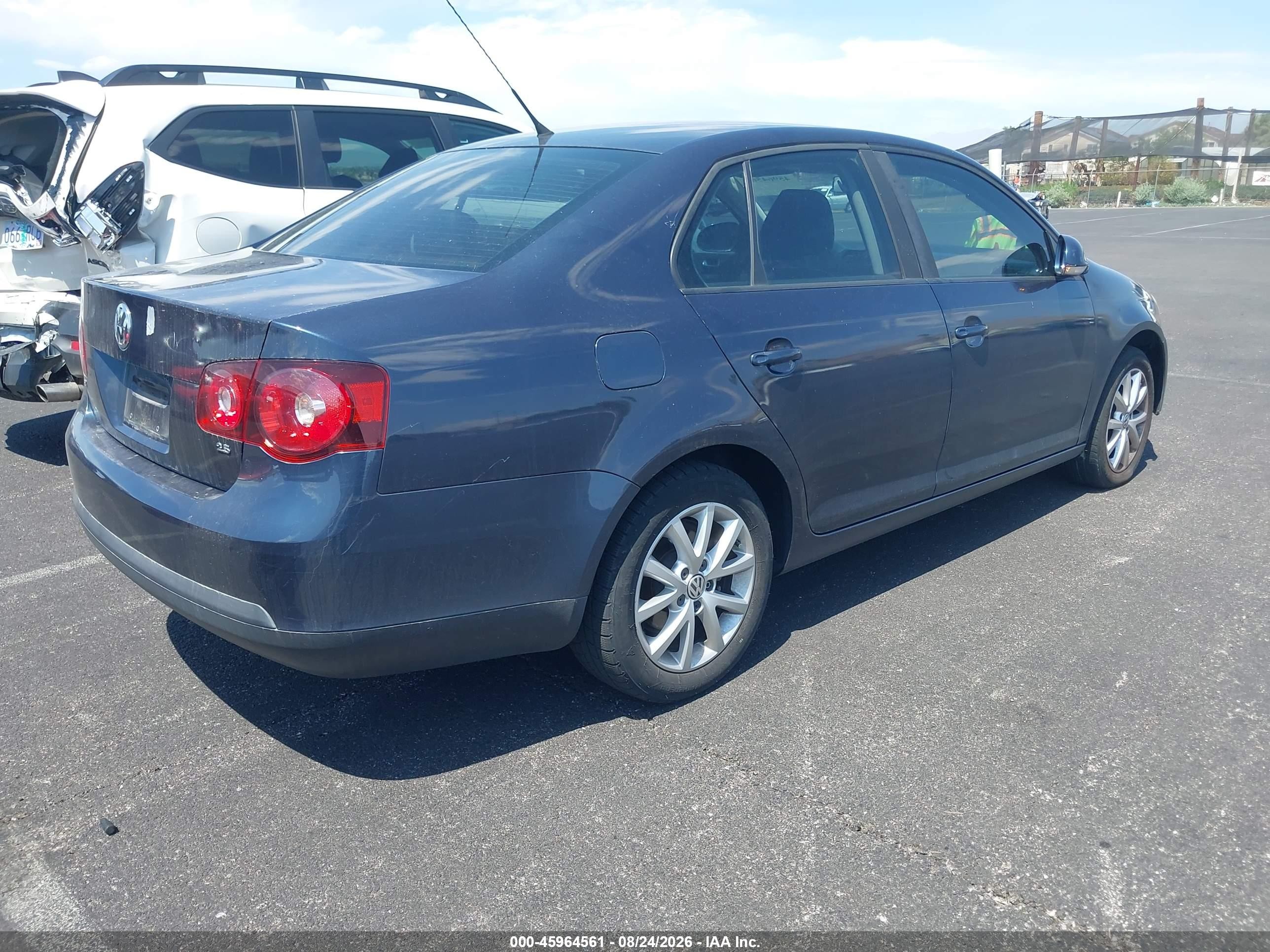 2010 Volkswagen Jetta Limited Edition Blue vin: 3VWAZ7AJ0AM135856