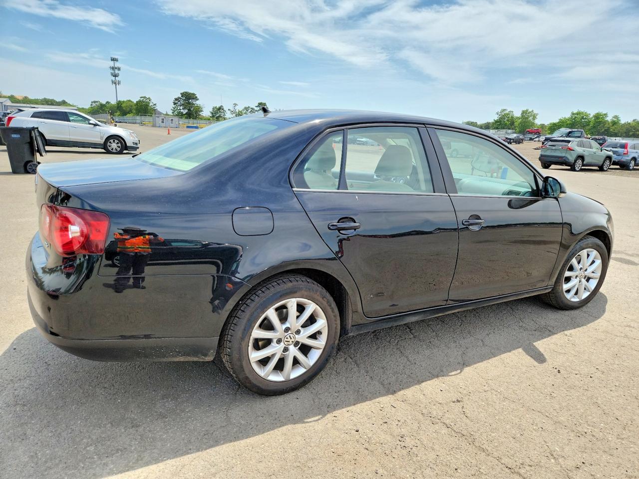2010 Volkswagen Jetta Limited Black vin: 3VWAZ7AJ1AM096694