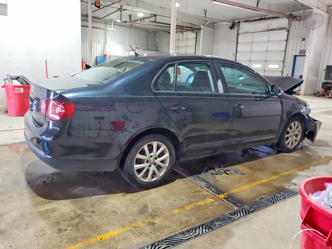 2010 Volkswagen Jetta Limited Black vin: 3VWAZ7AJ3AM135706