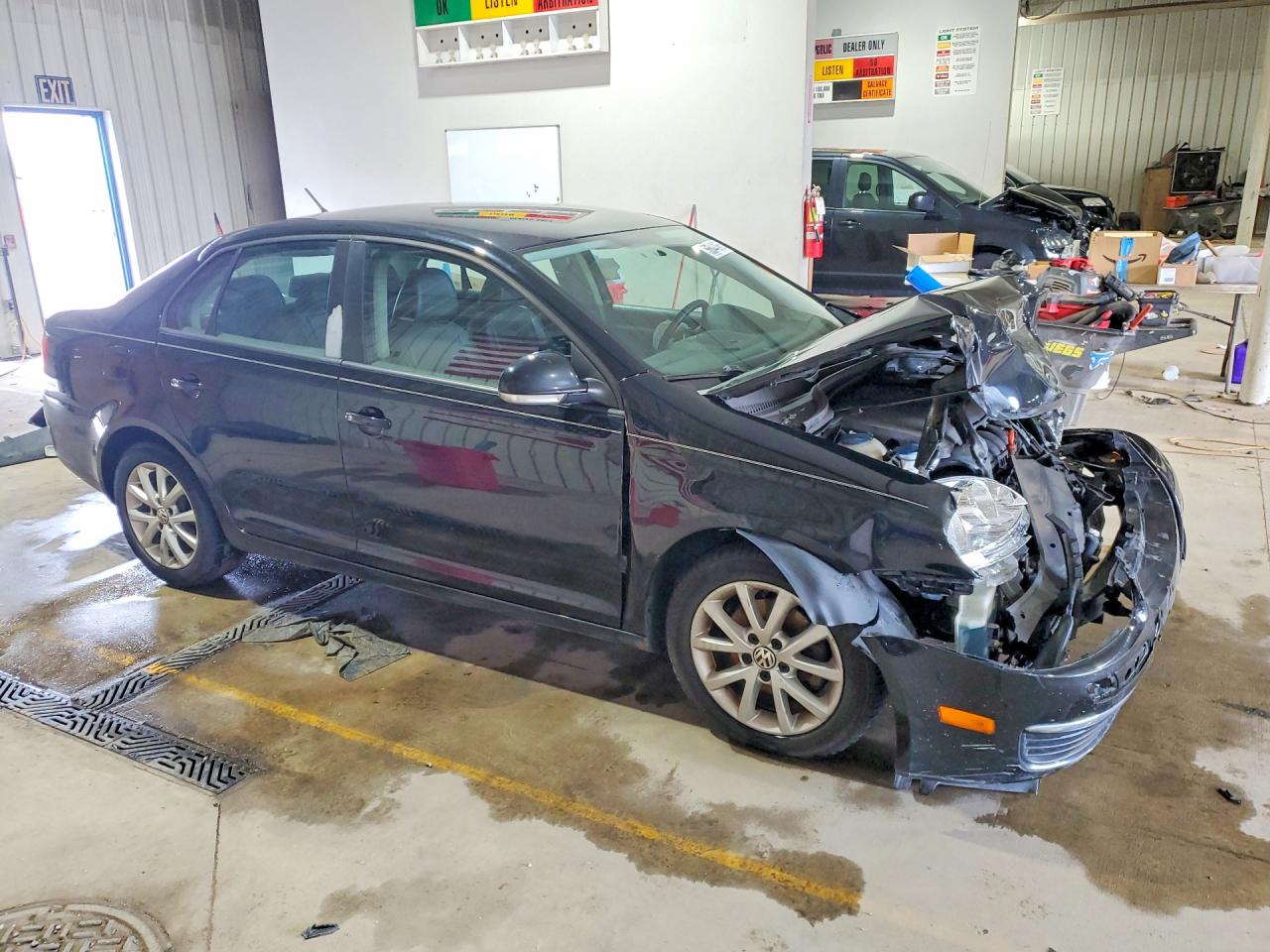 2010 Volkswagen Jetta Limited Black vin: 3VWAZ7AJ3AM135706