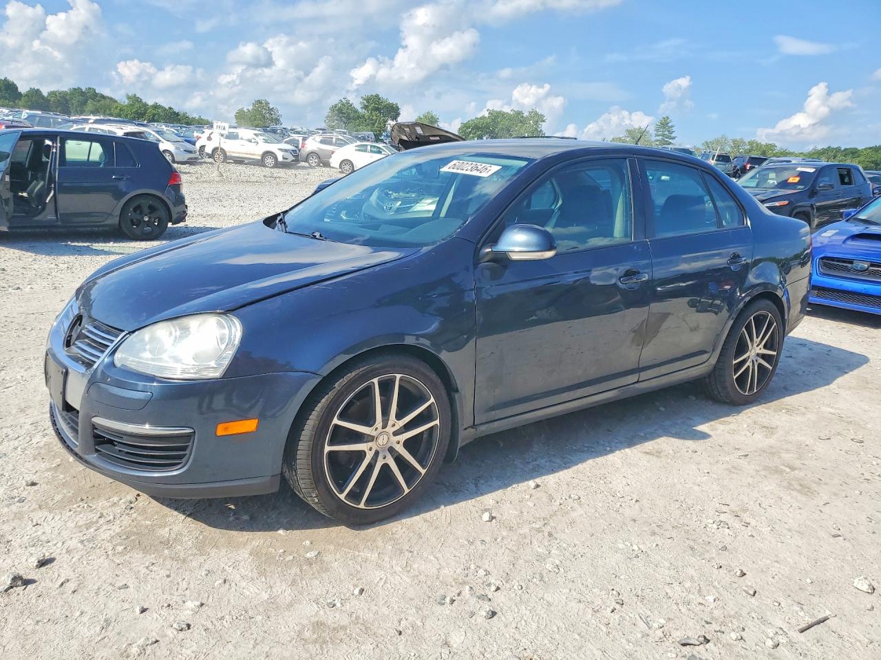 2010 Volkswagen Jetta Limited Blue vin: 3VWAZ7AJ5AM094723
