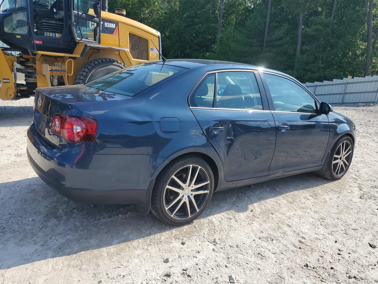 2010 Volkswagen Jetta Limited Blue vin: 3VWAZ7AJ5AM094723