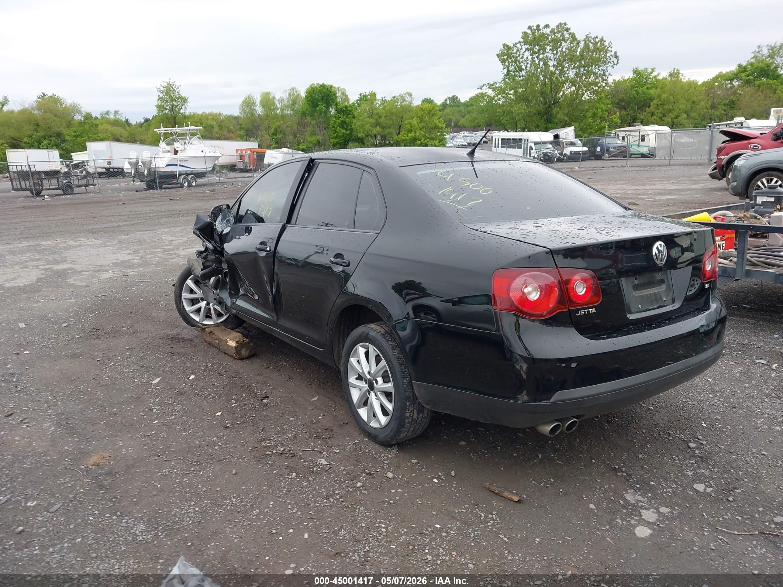 2010 Volkswagen Jetta Limited Edition Black vin: 3VWAZ7AJ6AM118575