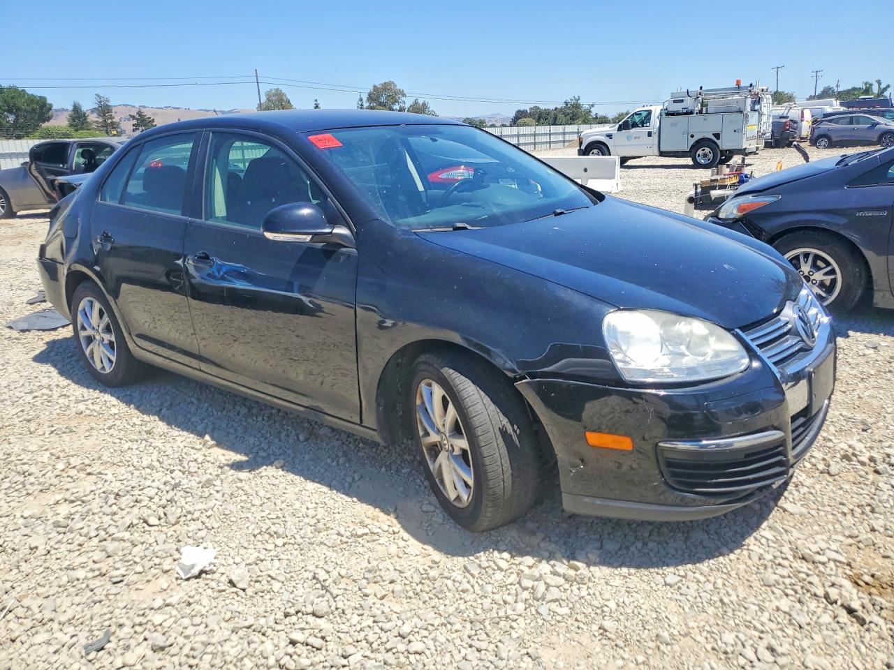 2010 Volkswagen Jetta Limited Black vin: 3VWAZ7AJ8AM105293