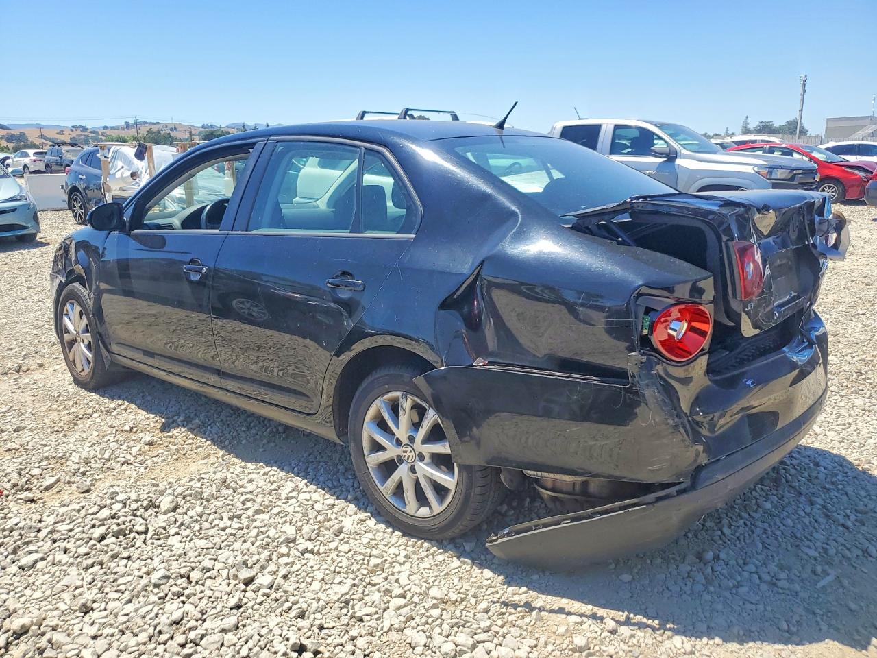 2010 Volkswagen Jetta Limited Black vin: 3VWAZ7AJ8AM105293