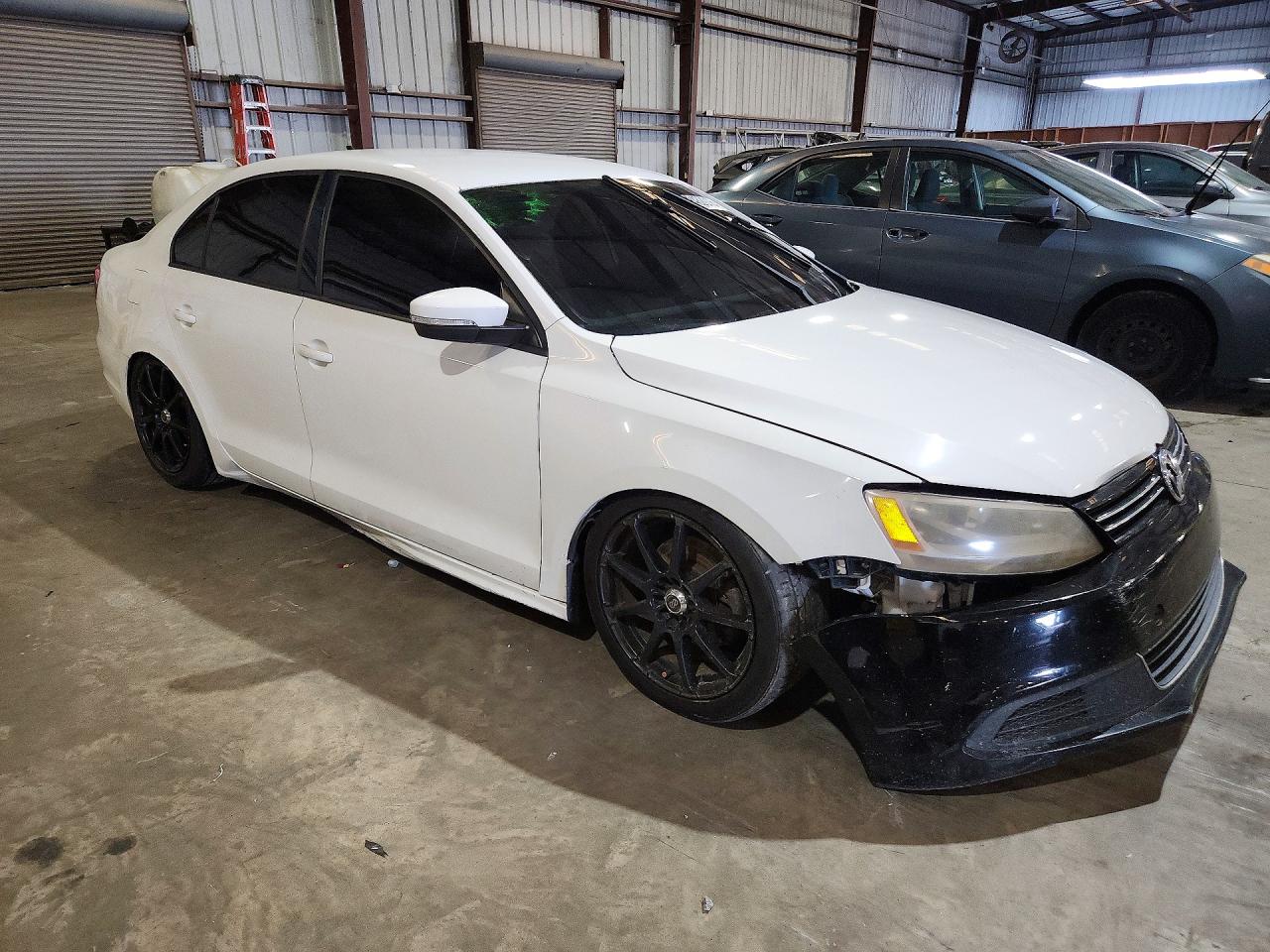 2014 Volkswagen Jetta Se White vin: 3VWB07AJ1EM387541