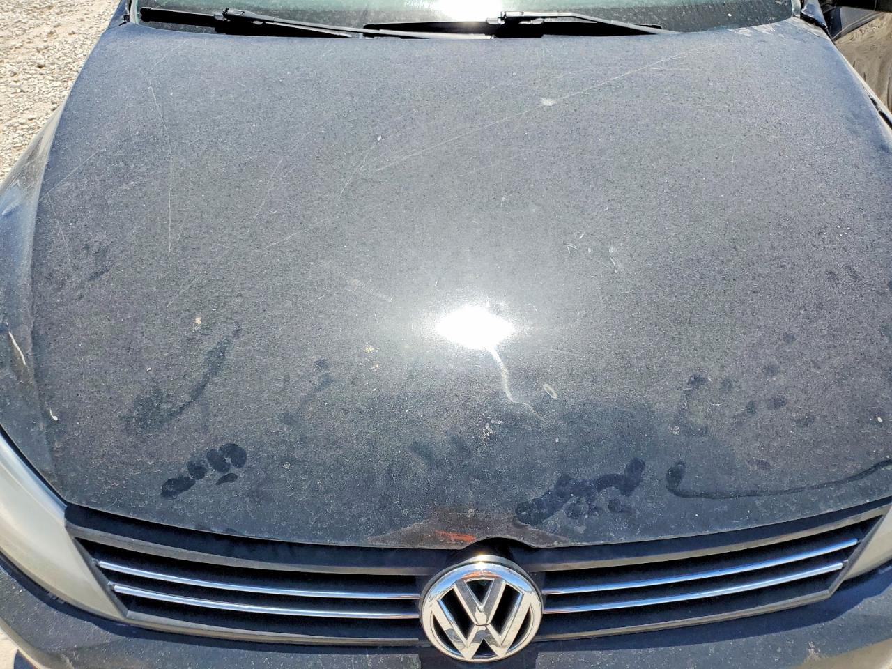 2014 Volkswagen Jetta Se Black vin: 3VWB07AJ3EM226155