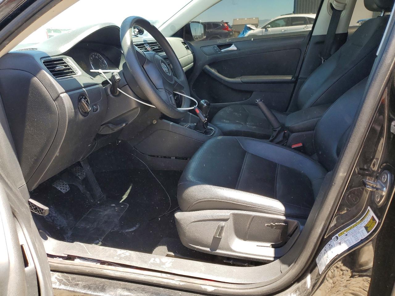 2014 Volkswagen Jetta Se Black vin: 3VWB07AJ3EM226155