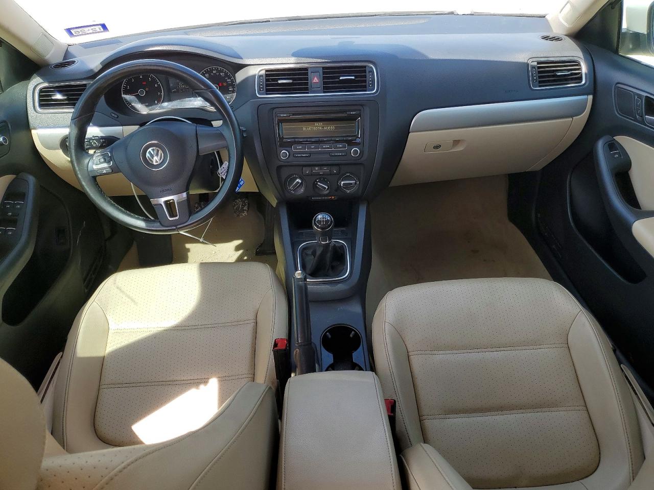 2014 Volkswagen Jetta Se White vin: 3VWB07AJ4EM415218