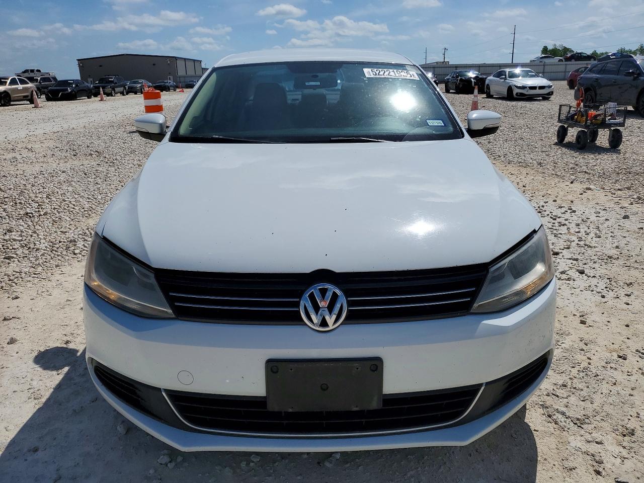 2014 Volkswagen Jetta Se White vin: 3VWB07AJ4EM415218