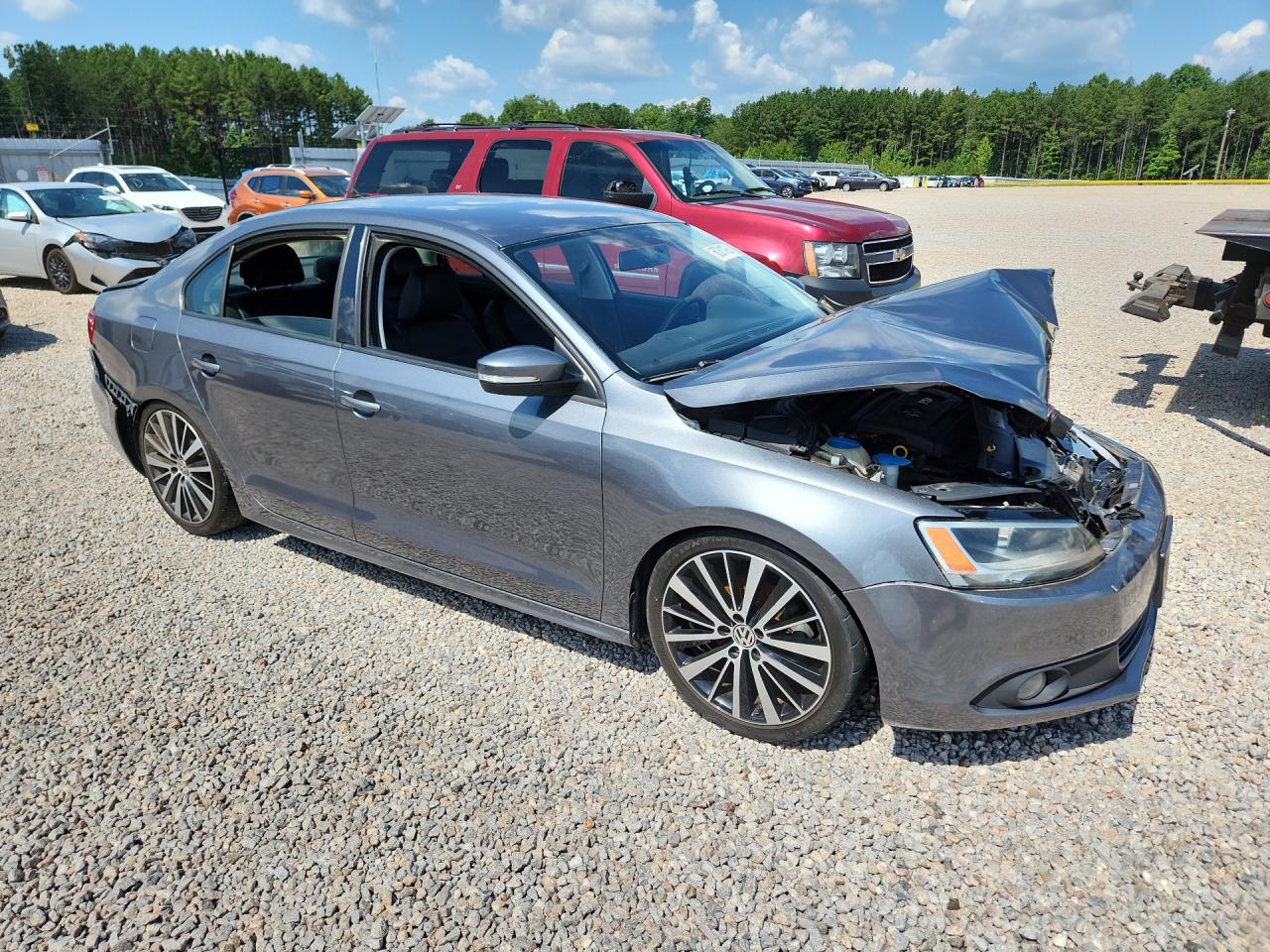 2014 Volkswagen Jetta Se Серый vin: 3VWB07AJ9EM330598