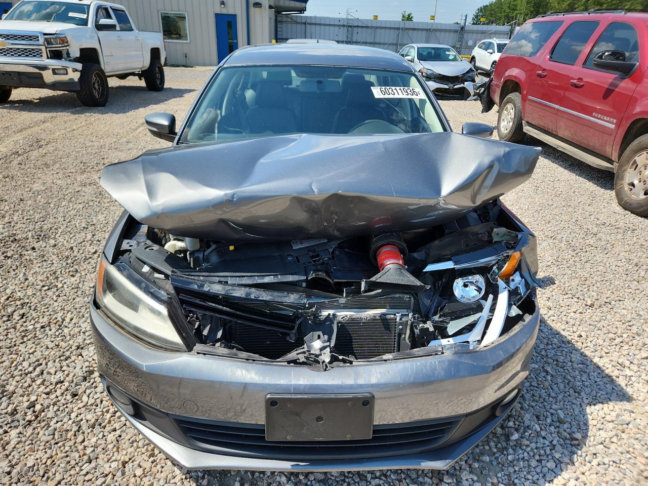 2014 Volkswagen Jetta Se Серый vin: 3VWB07AJ9EM330598