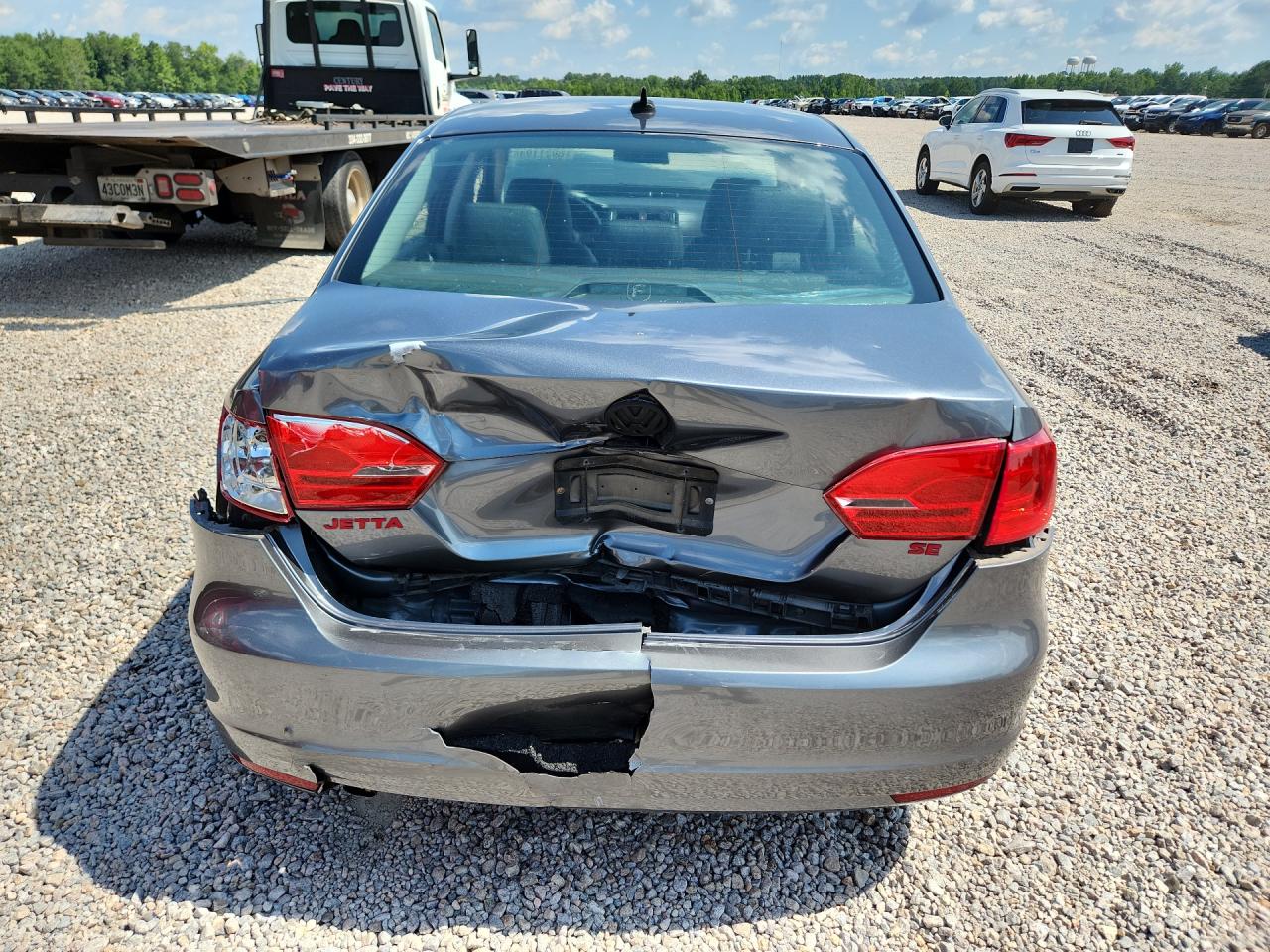 2014 Volkswagen Jetta Se Серый vin: 3VWB07AJ9EM330598