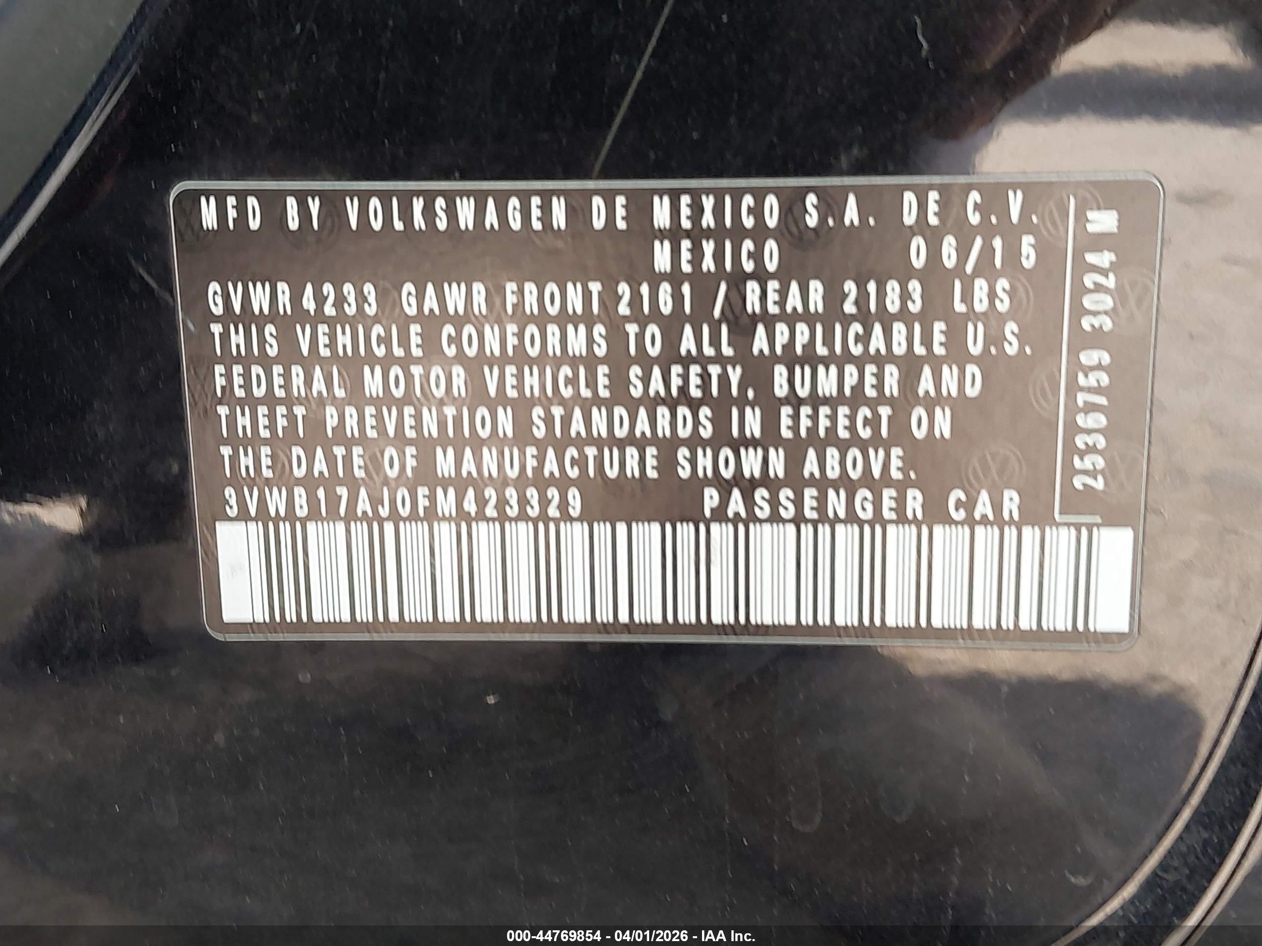 2015 Volkswagen Jetta 1.8t Se Черный vin: 3VWB17AJ0FM423329