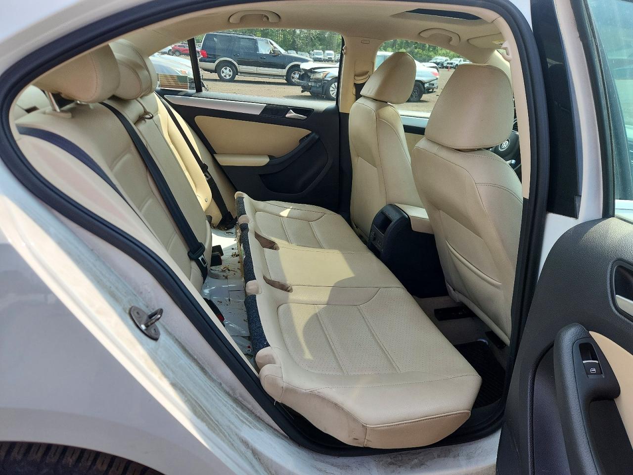 2014 Volkswagen Jetta Se Белый vin: 3VWB17AJ1EM418798