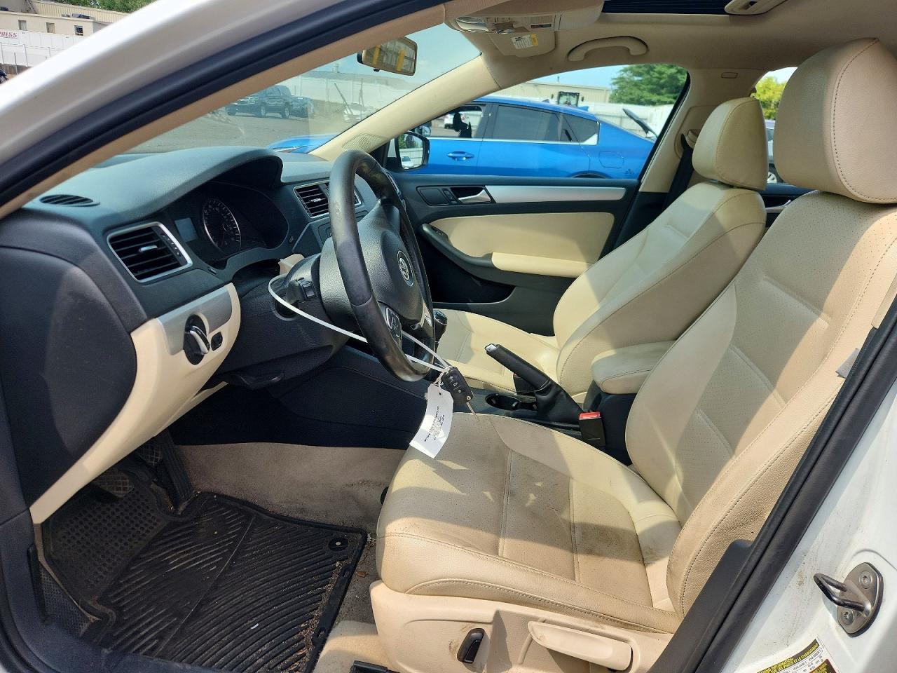 2014 Volkswagen Jetta Se Белый vin: 3VWB17AJ1EM418798