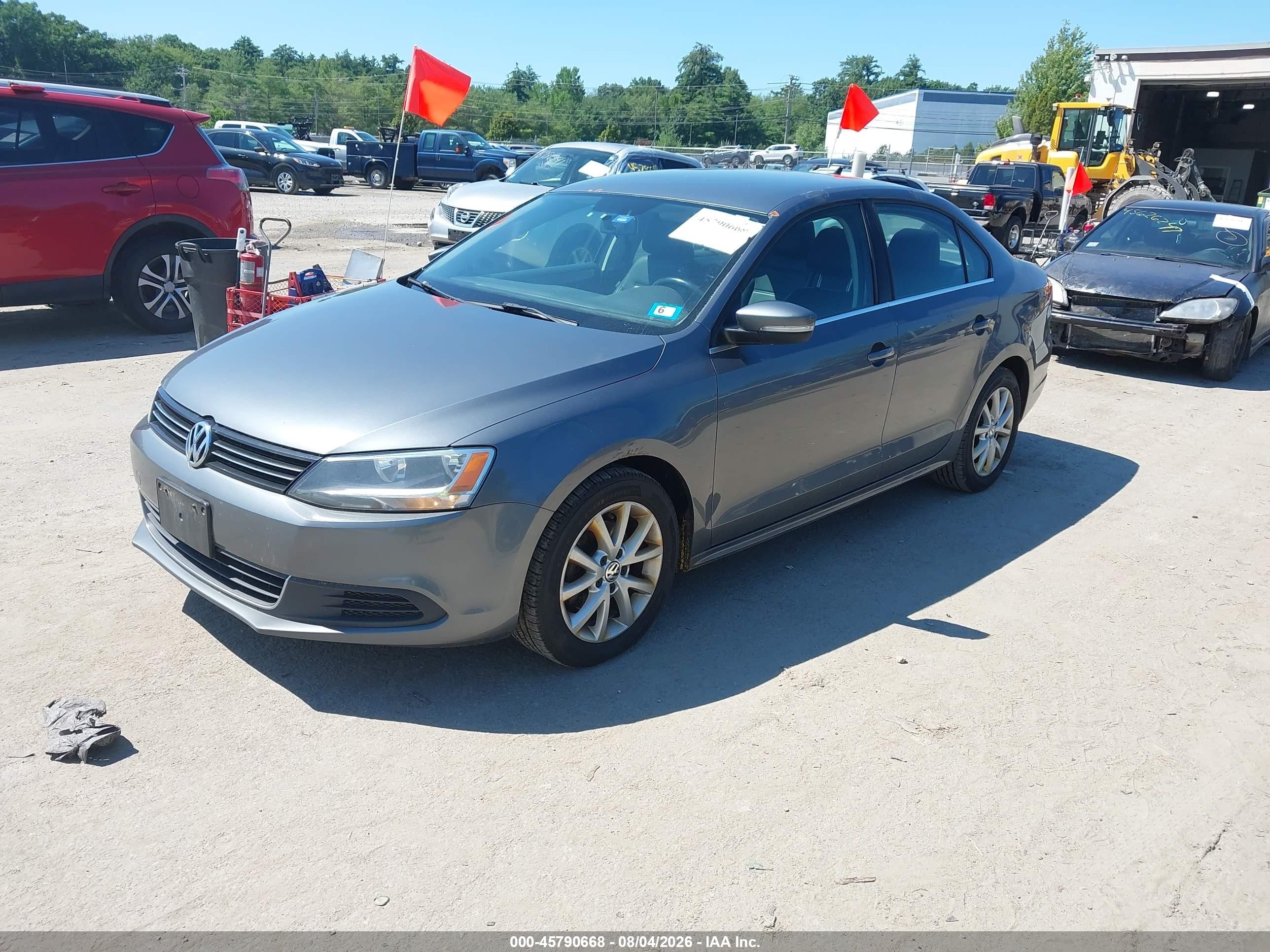 2014 Volkswagen Jetta 1.8t Se Синий vin: 3VWB17AJ1EM445385