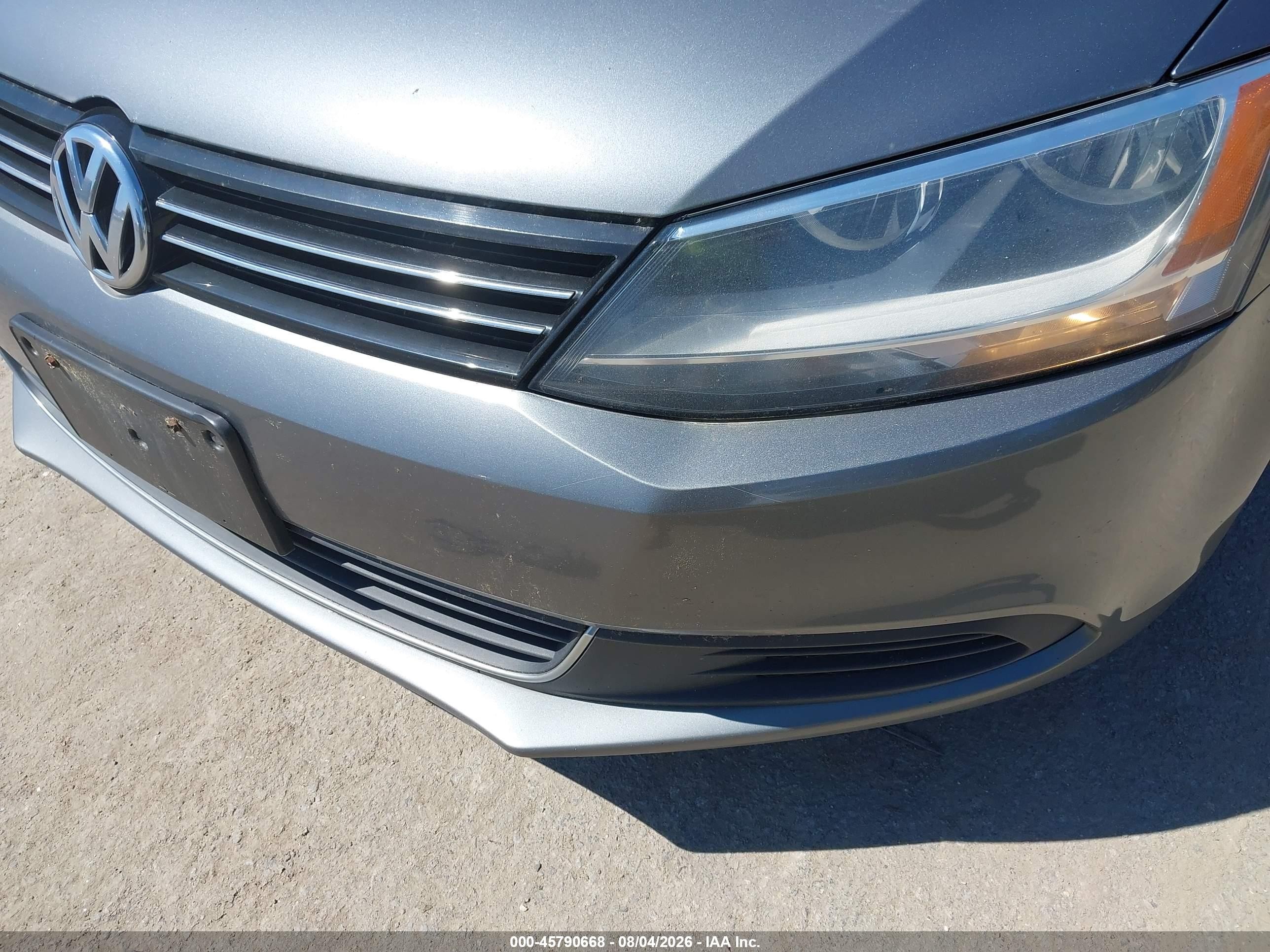 2014 Volkswagen Jetta 1.8t Se Синий vin: 3VWB17AJ1EM445385
