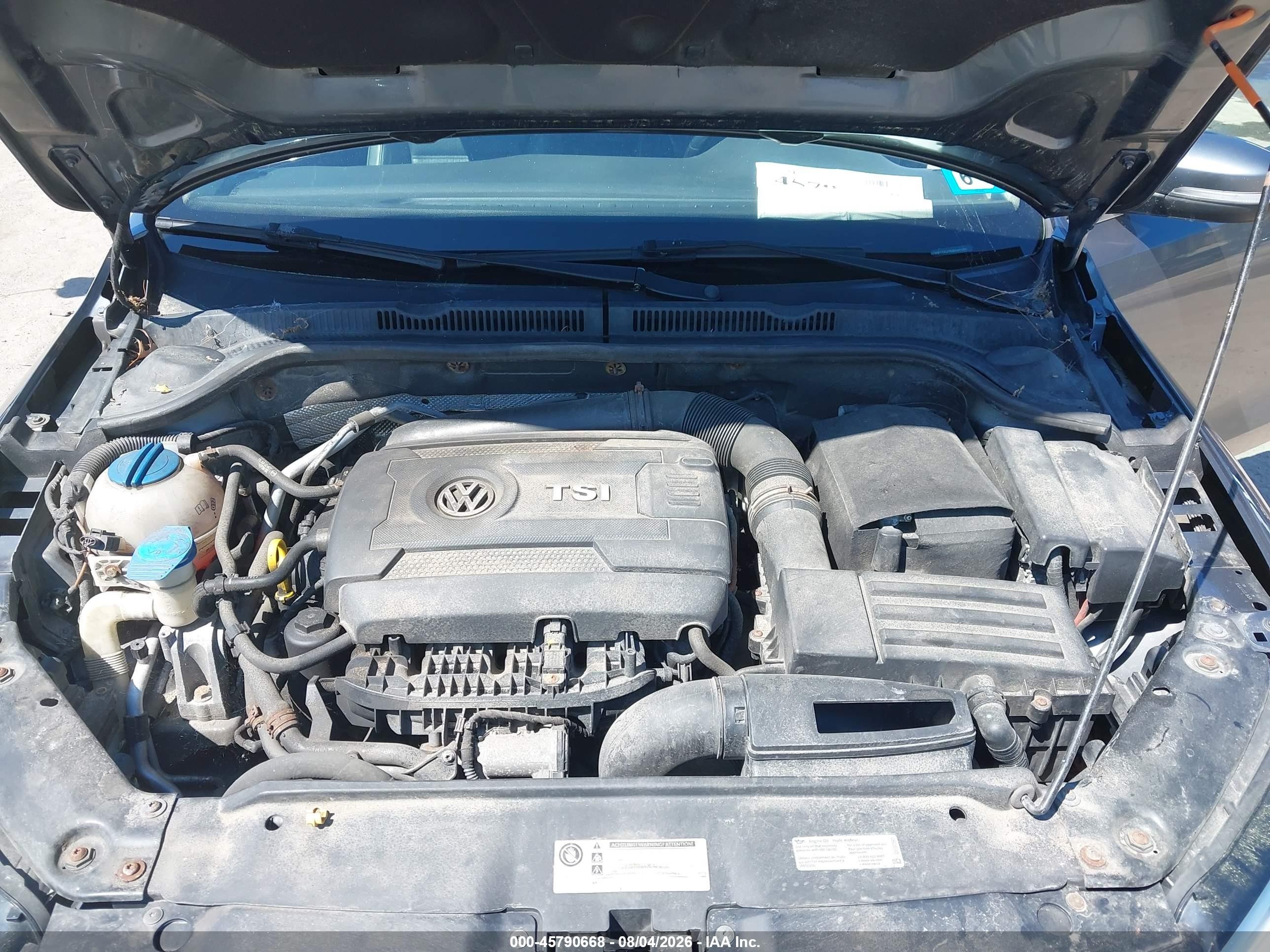 2014 Volkswagen Jetta 1.8t Se Синий vin: 3VWB17AJ1EM445385
