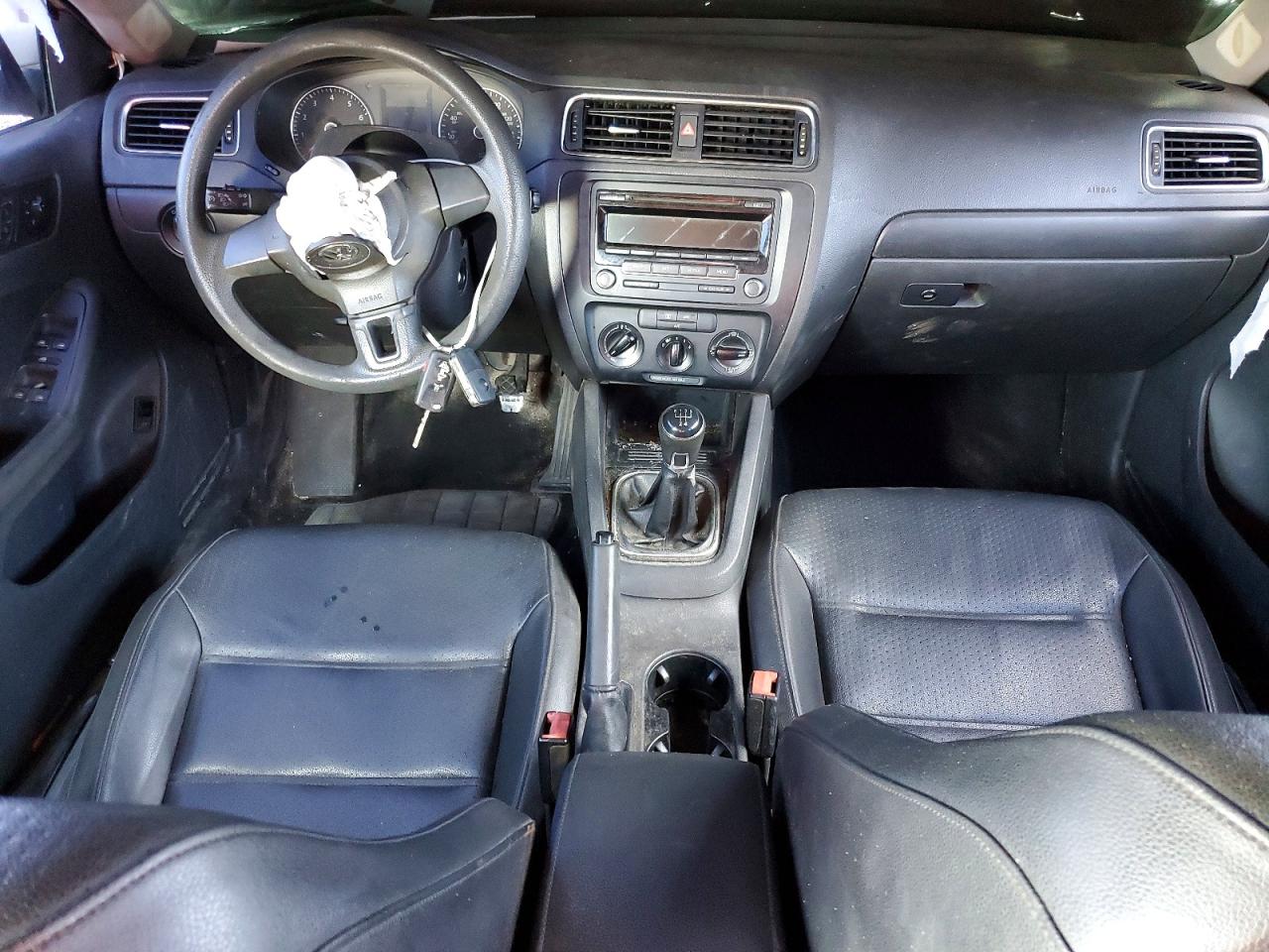 2014 Volkswagen Jetta Se Белый vin: 3VWB17AJ3EM325796