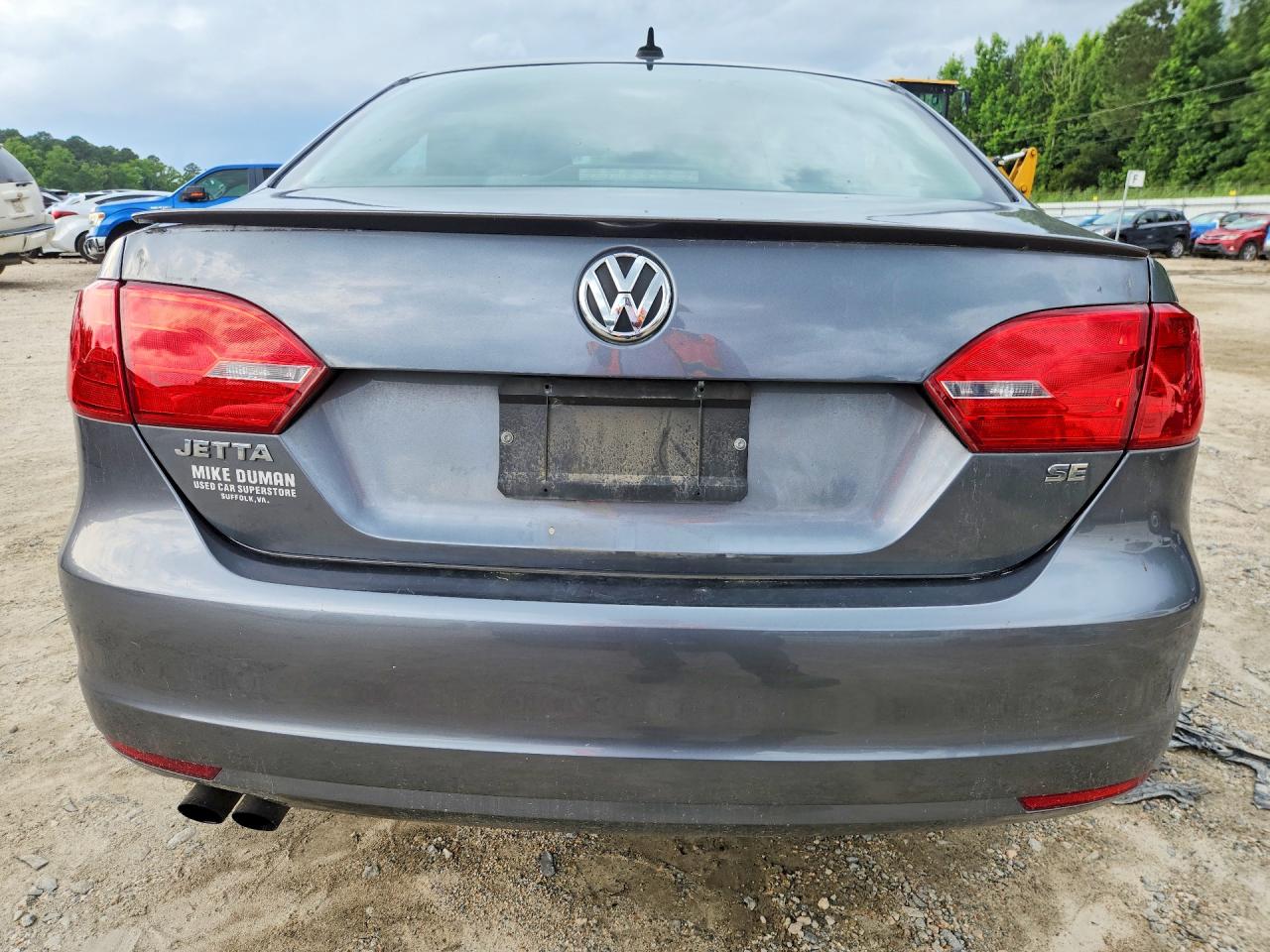 2014 Volkswagen Jetta Se Gray vin: 3VWB17AJ4EM417547