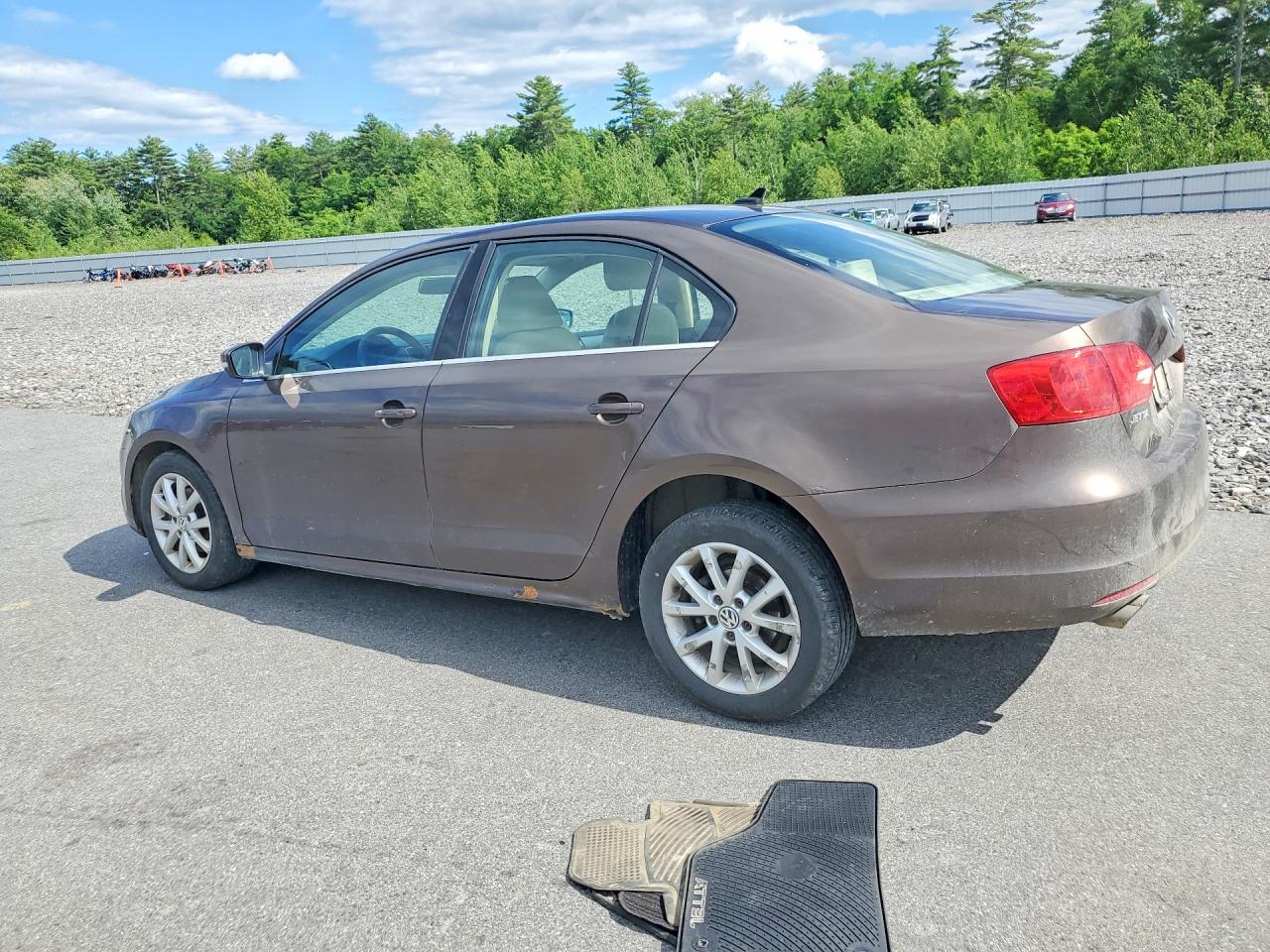 2014 Volkswagen Jetta Se Коричневый vin: 3VWB17AJ9EM357765