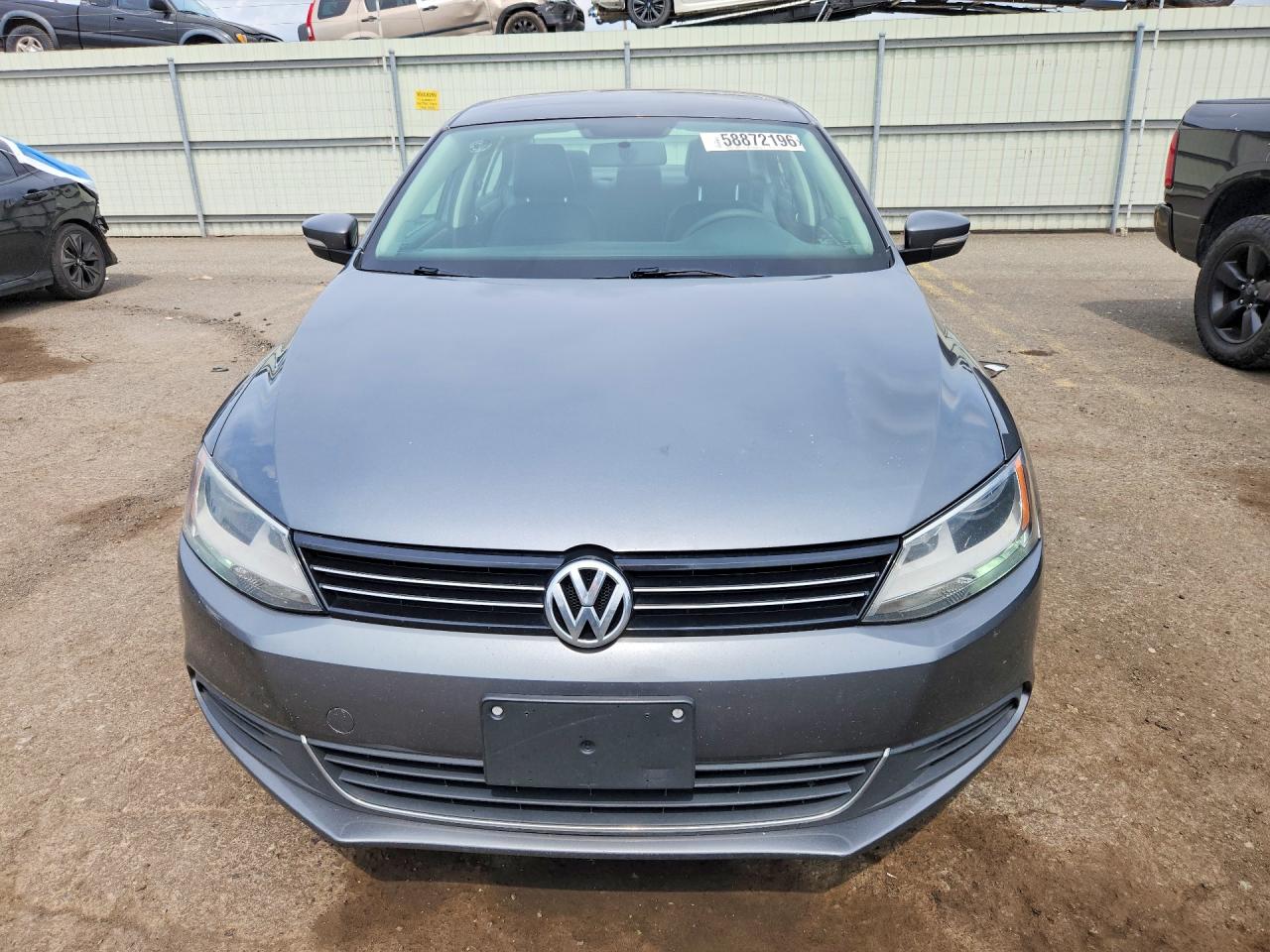 2014 Volkswagen Jetta Se Gray vin: 3VWB17AJXEM325830