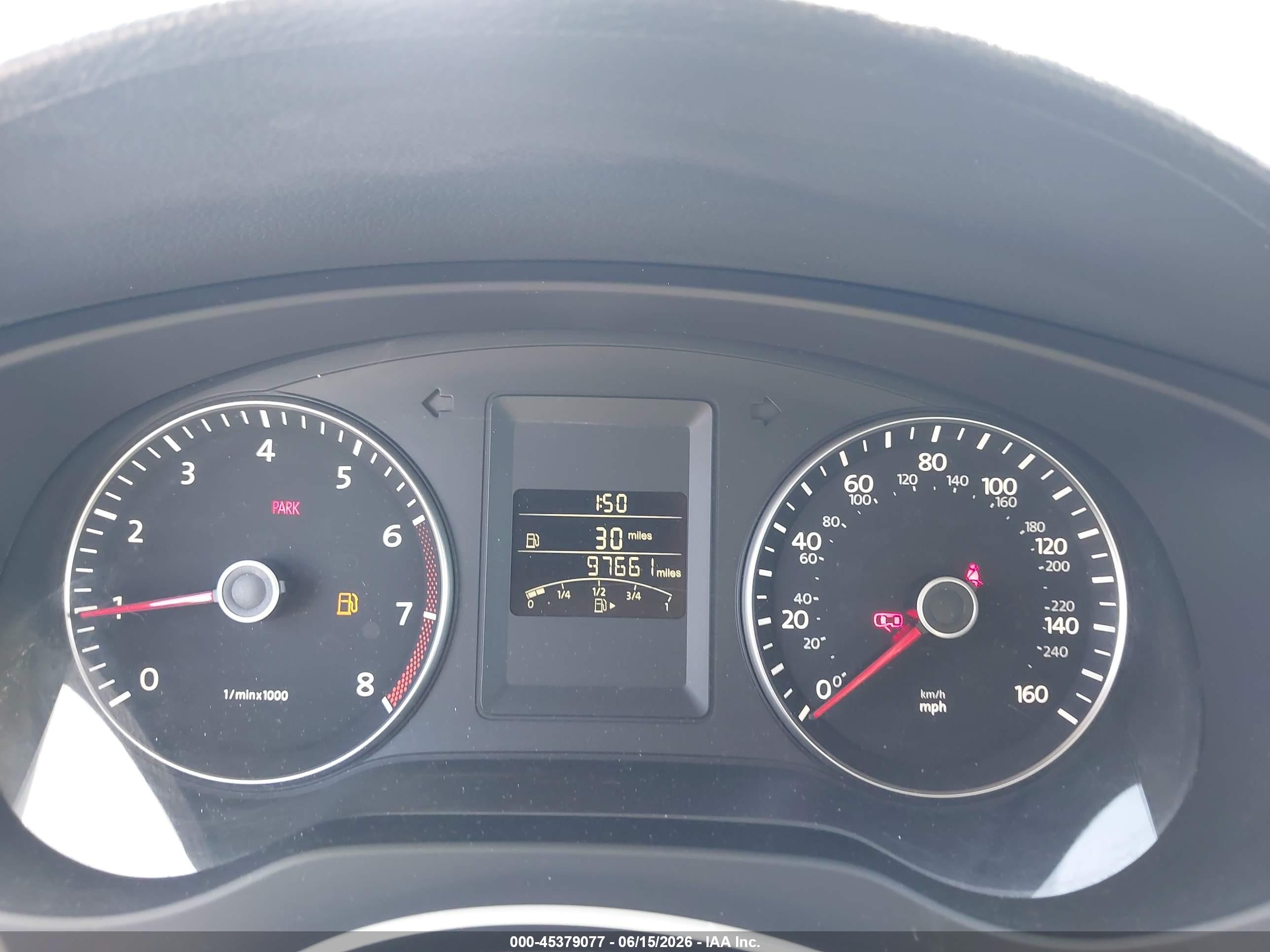 2014 Volkswagen Jetta 1.8t Se Gray vin: 3VWB17AJXEM436779