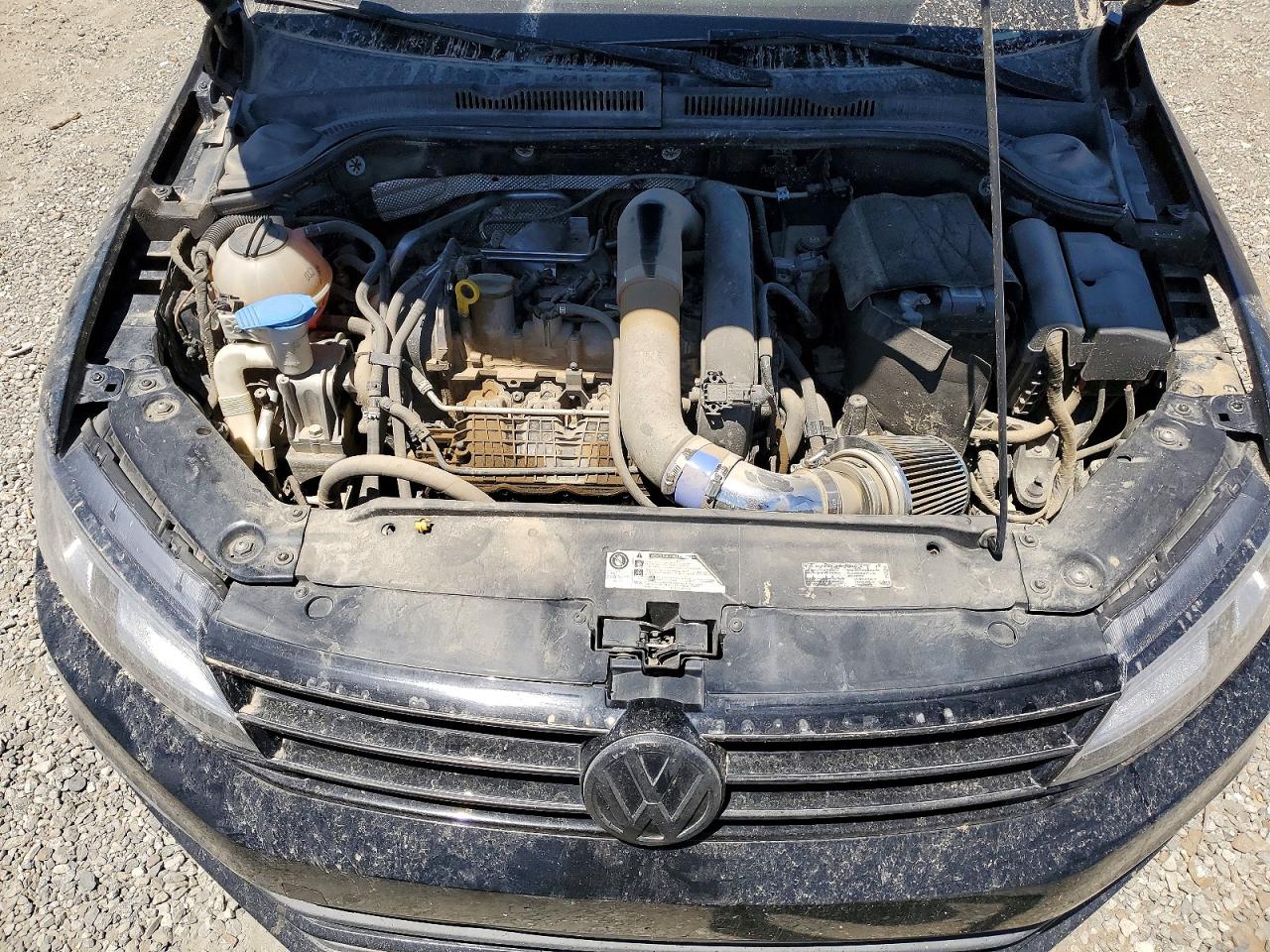 2017 Volkswagen Jetta Se Black vin: 3VWB67AJ0HM351066